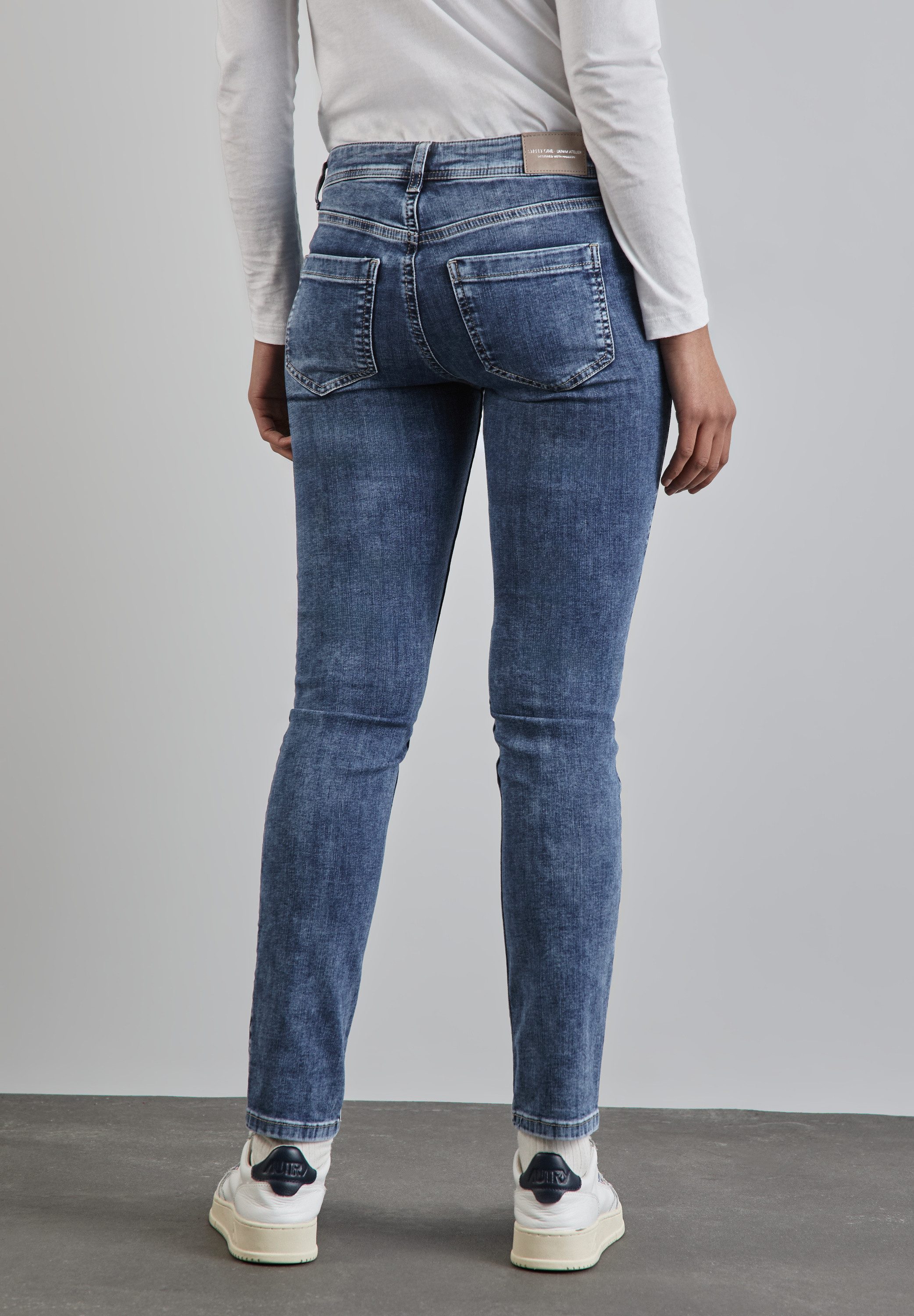 STREET ONE Slim fit jeans Style Jane in 5-pocketsstijl