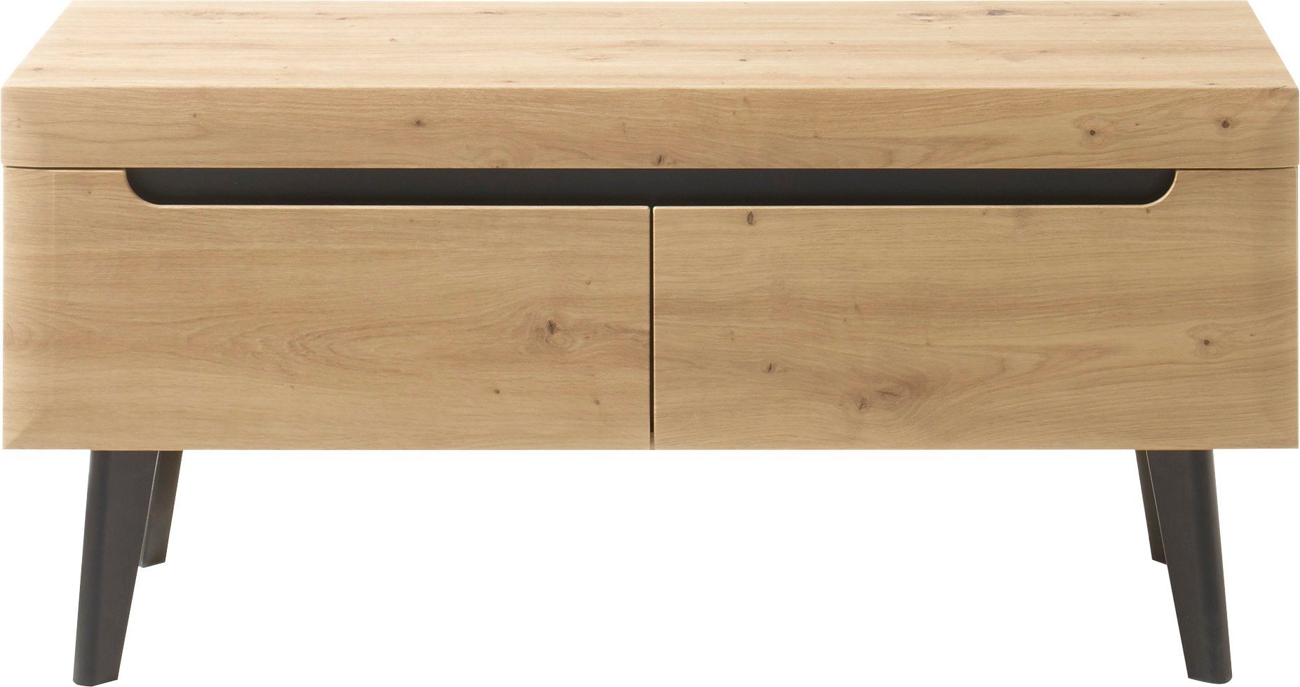 INOSIGN Tv-meubel Torge, TV-kast, TV-kommode, televisiekast, TV-bord afgeschuinde poten, drie kleuren, scandi design, 107 cm breed (1 stuk)