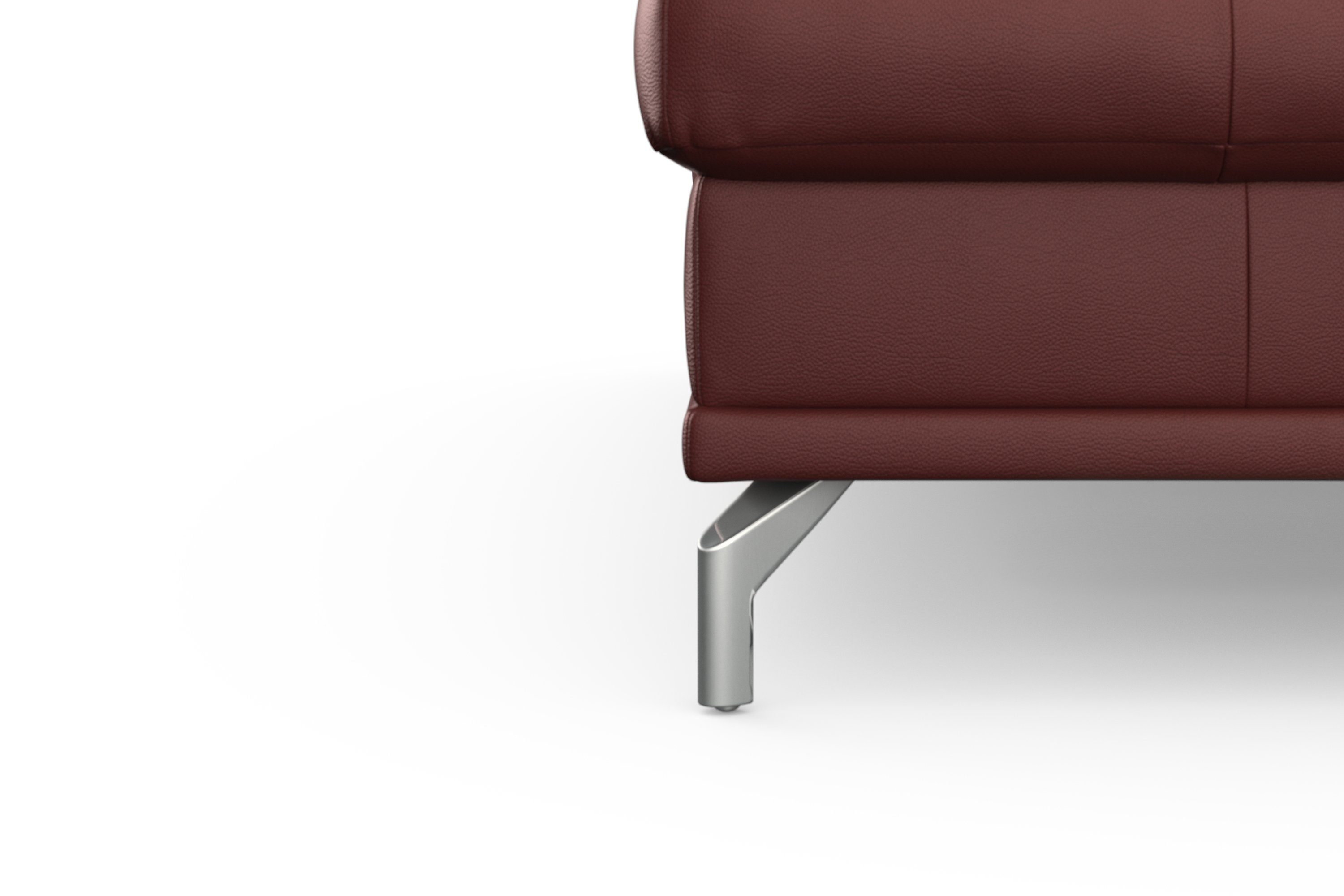 sit&more Zithoek Cabrio U-vorm, met zitdiepteverstelling, arm- en hoofdsteunverstelling