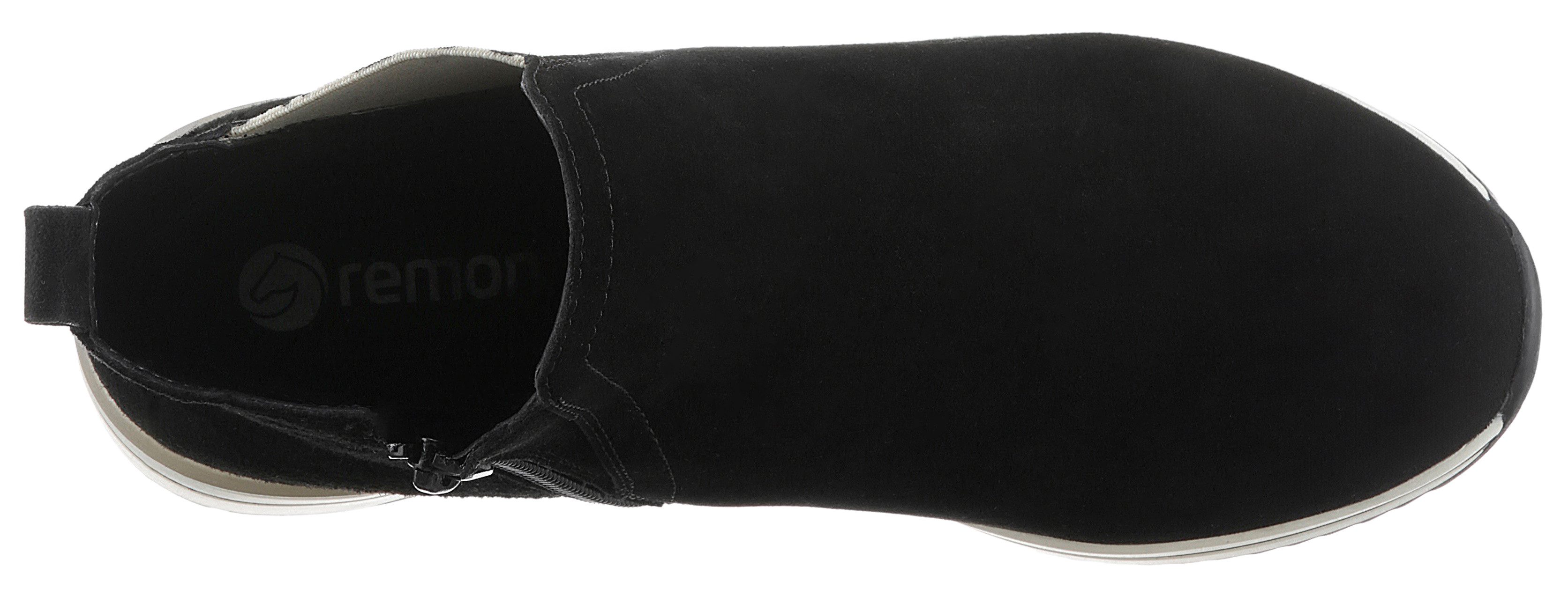Remonte Chelsea-boots sleehak, enkellaars, zachte inlegzool met schokabsorptie