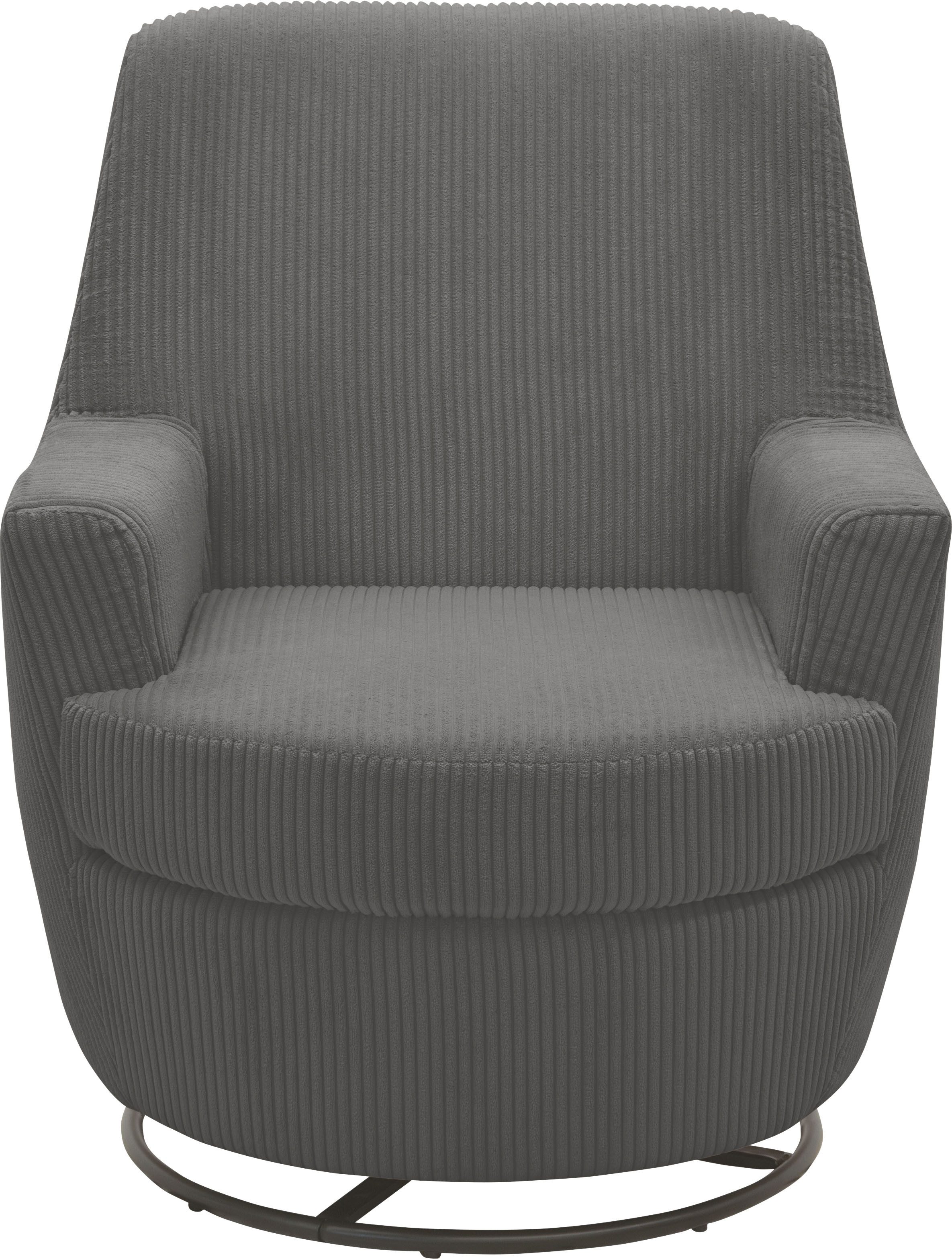 INOSIGN Draaibare fauteuil Hetty, draaistoel met kantelfunctie en poef, leesstoel, armstoel (set, 2 stuks)