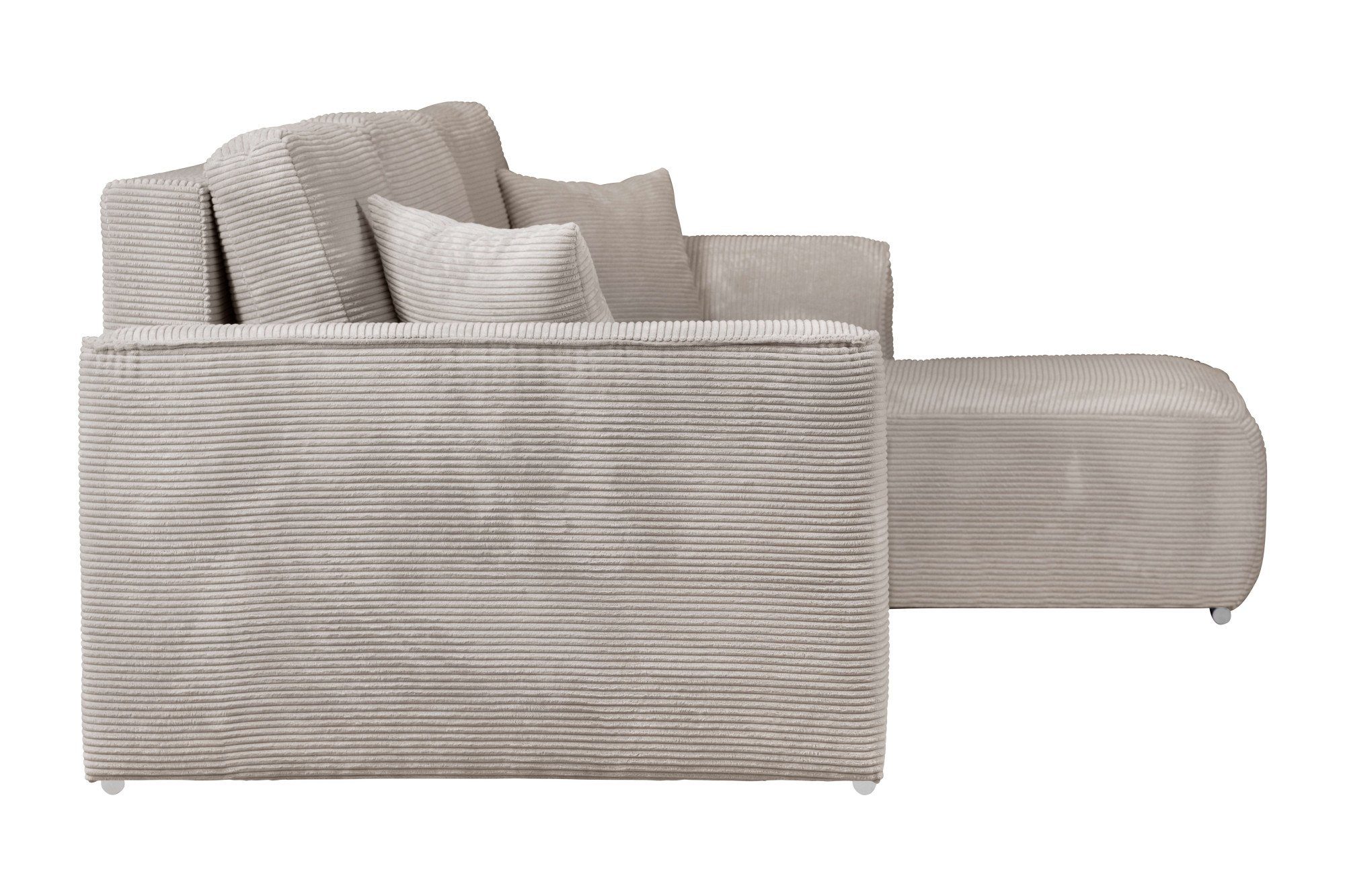 INOSIGN Hoekbank BEATRICE optionele slaapbank met bedlade, B/D/H: 265/170/86 cm