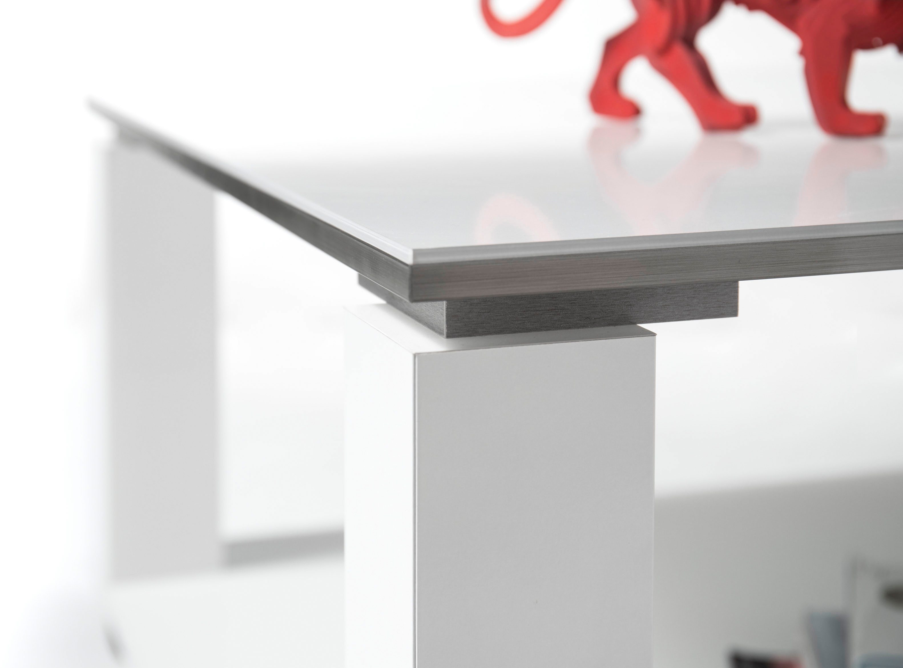 Stolkom Salontafel Romy wit glans, tafel in 3 uitvoeringen