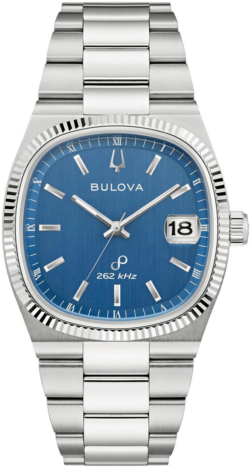 Bulova Kwartshorloge Super Seville Horloge, herenhorloge, stalen band, analoog
