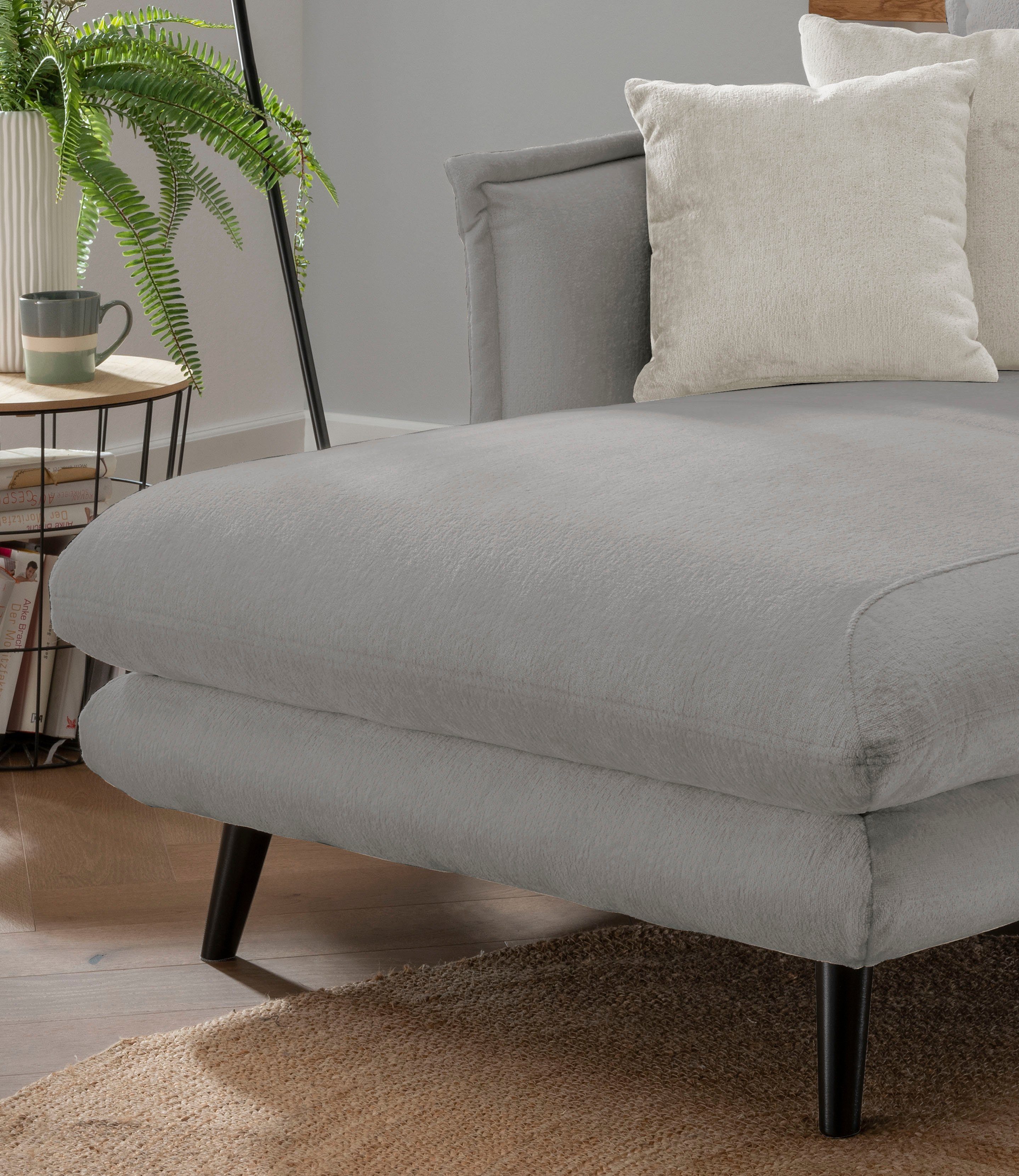 INOSIGN Loveseat LAZIO moderne fauteuil met een comfortabele bekleding, 2 stuks decoratieve sierkussens