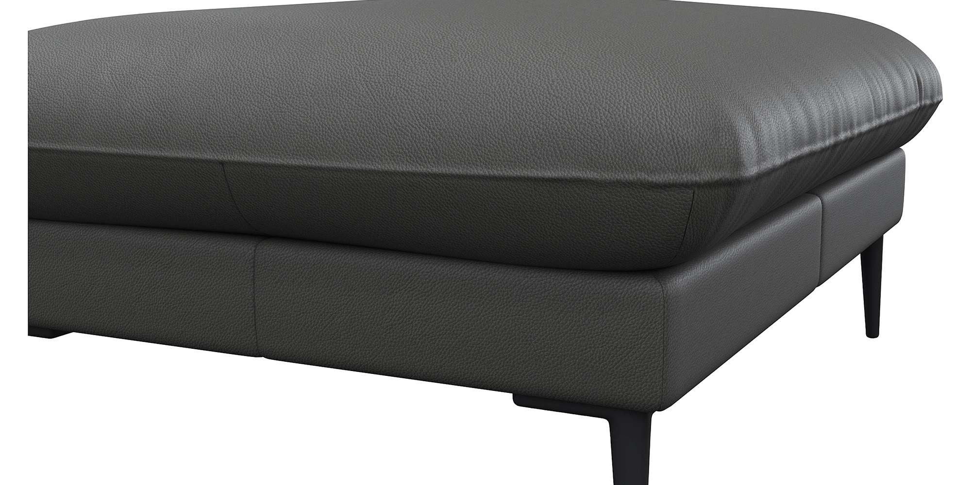FLEXLUX Poef Salino, voetenbank, zitpoef, stoffeerpoef