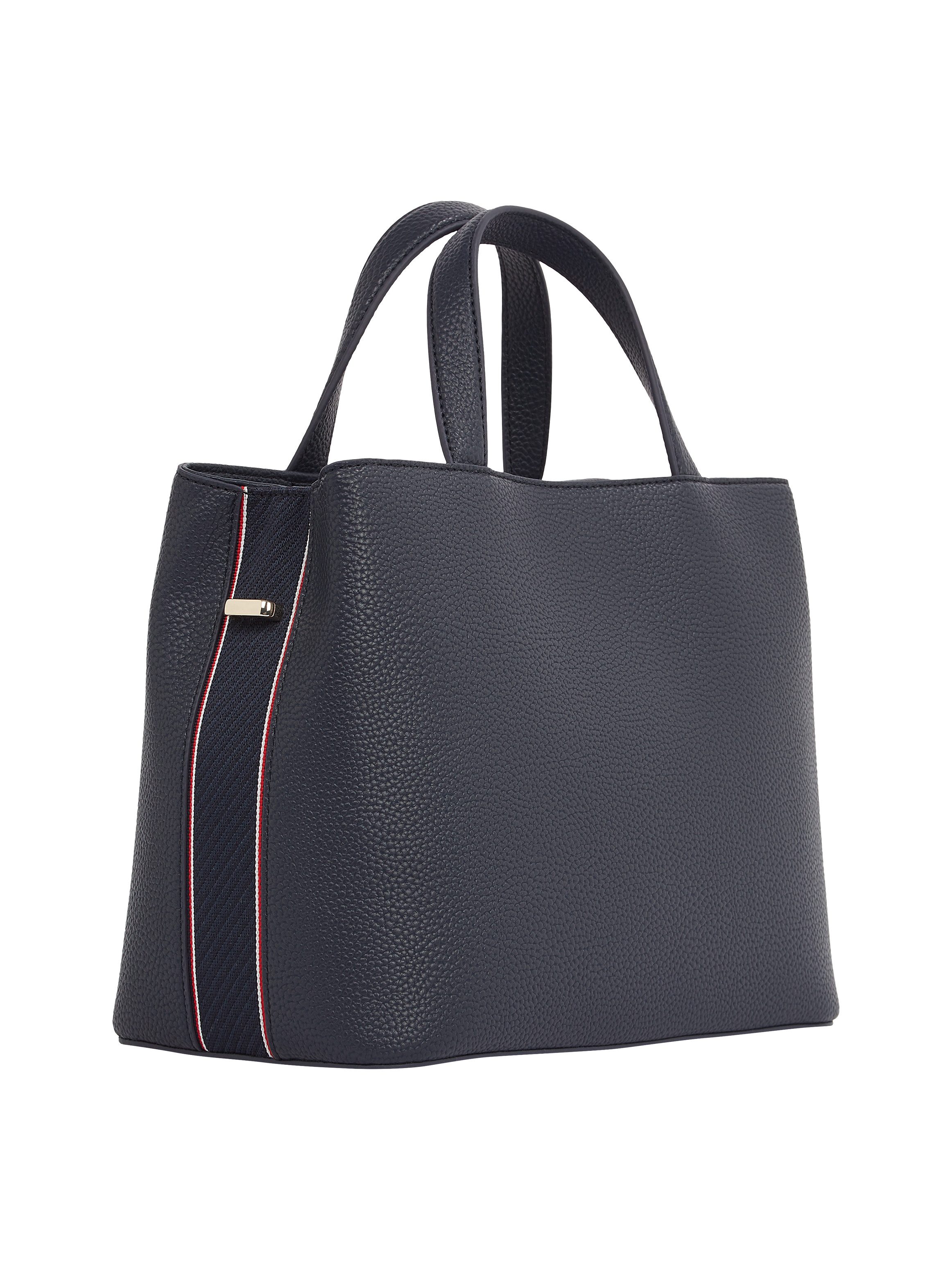 Tommy Hilfiger Schoudertas TH LEGACY SATCHEL dames schoudertas handtas shopper met th-label