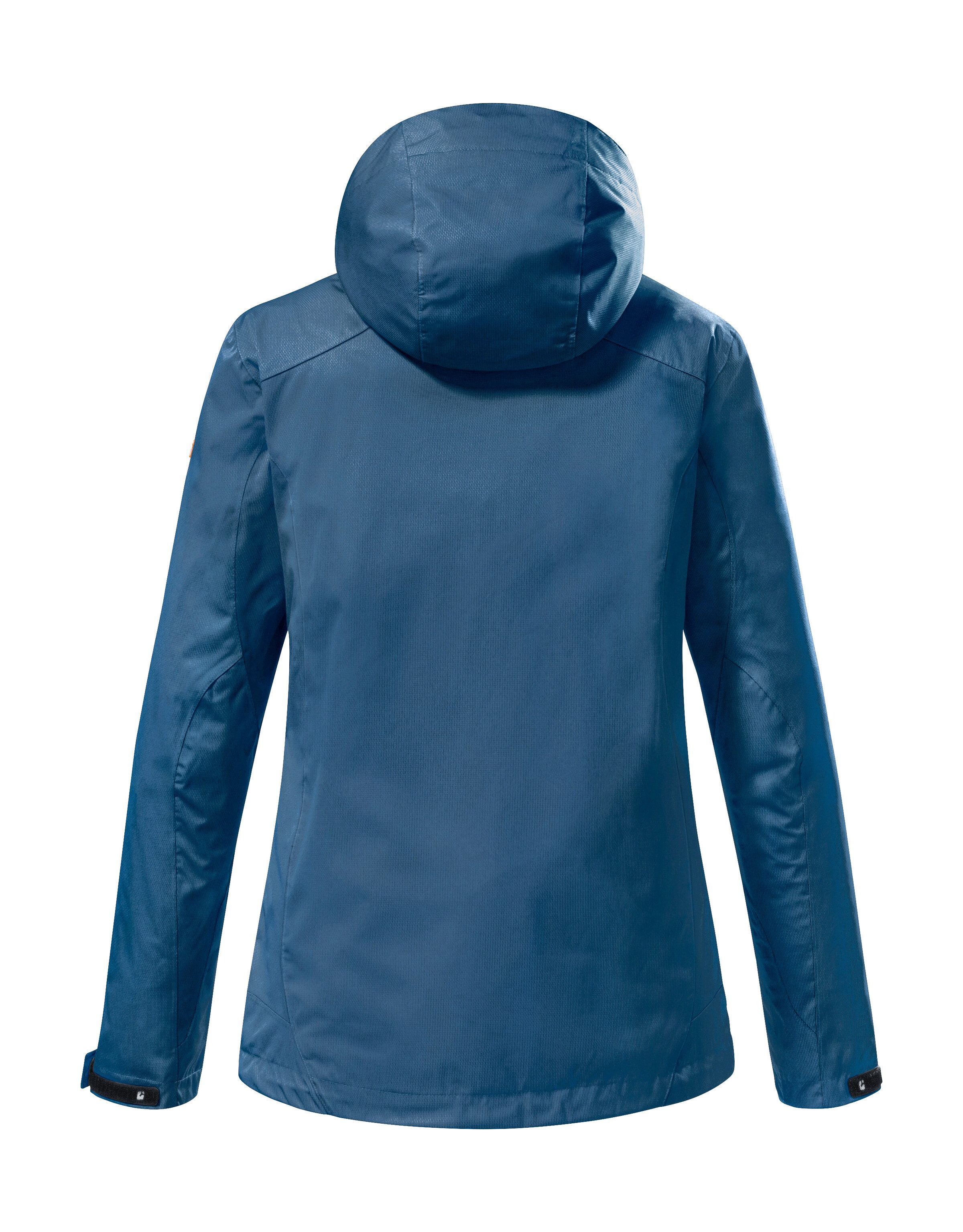 Killtec Outdoorjack KOS 133 WMN JCKT Water- en winddichte damesjack met afneembare capuchon, PFAS-vrij