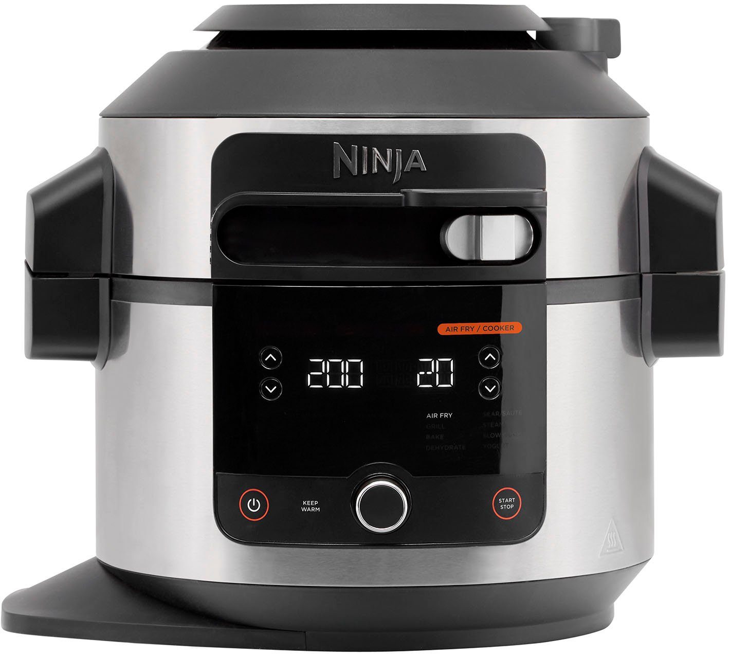 ninja multi-cooker foodi 11-in-1 smartlid multikocher ol550eu zwart