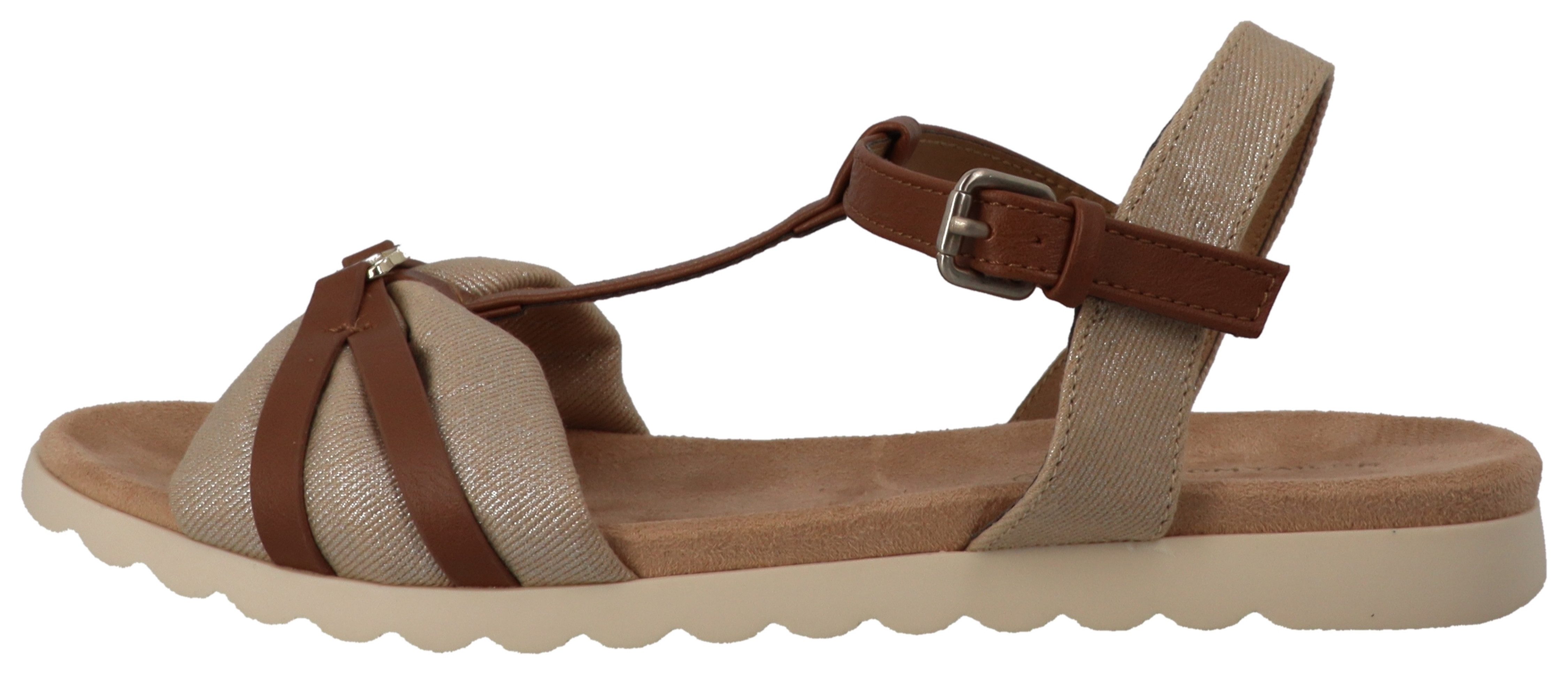 Tom Tailor Sandalen , zomerschoen, sandaal, flats met verstelbare gesp