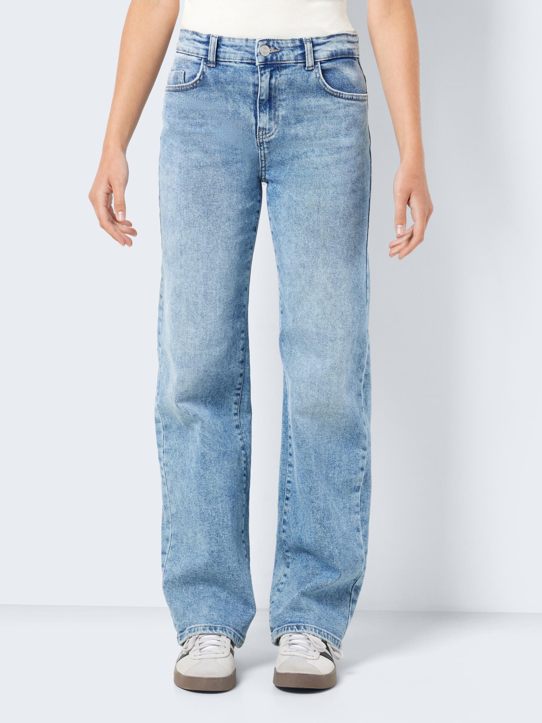 Noisy may Straight jeans NMYOLANDA NW WIDE JEANS AZ236LB NOOS