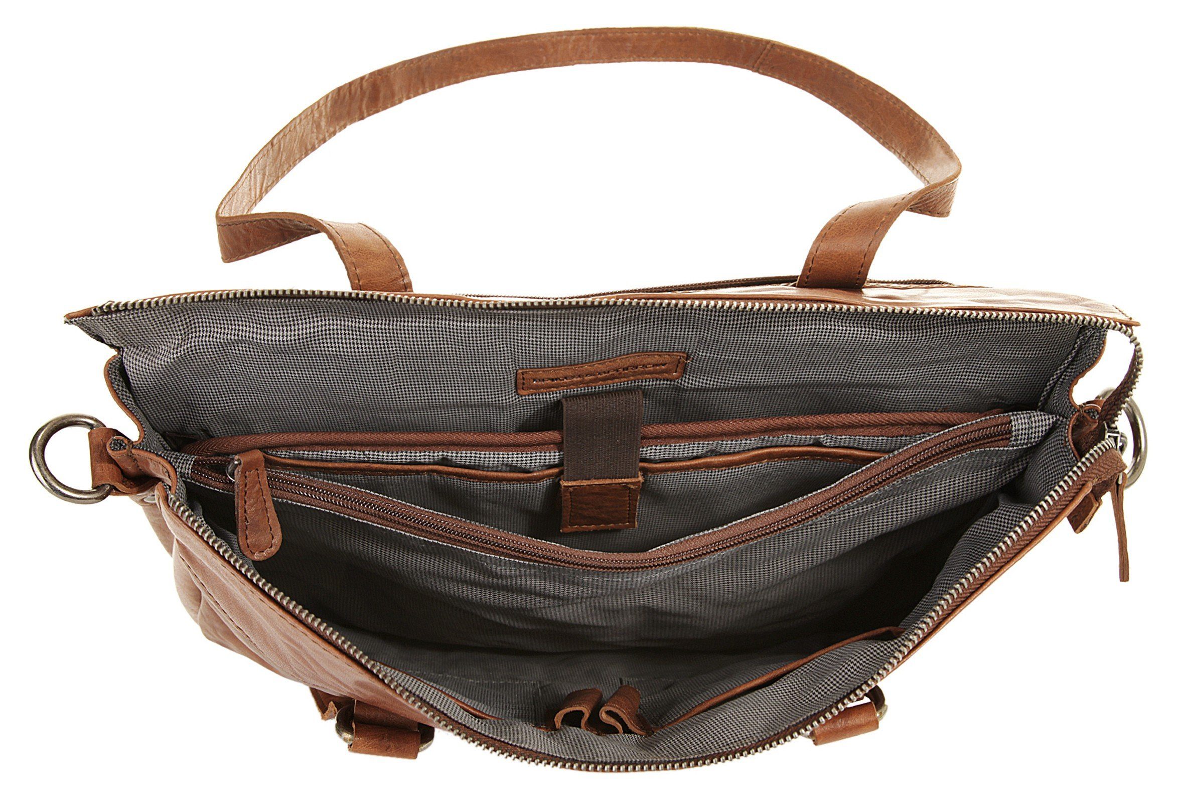 Spikes & Sparrow Shopper echt leder