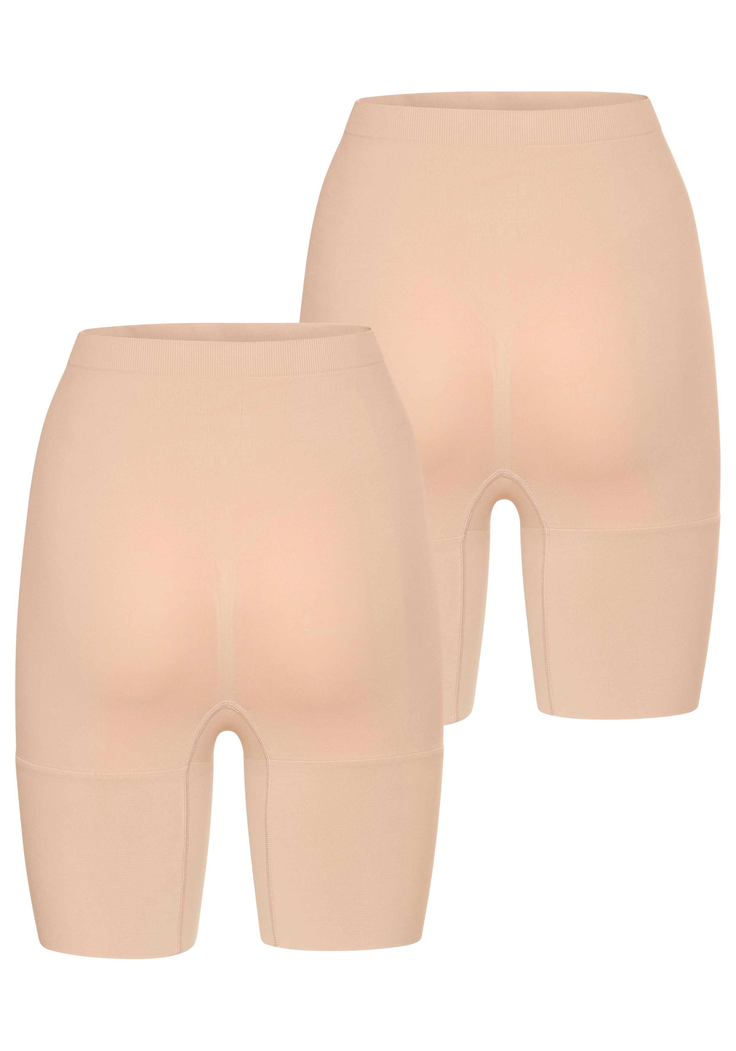 Sarlini Shapingbroek super zachte, naadloze shorts (Set van 2)