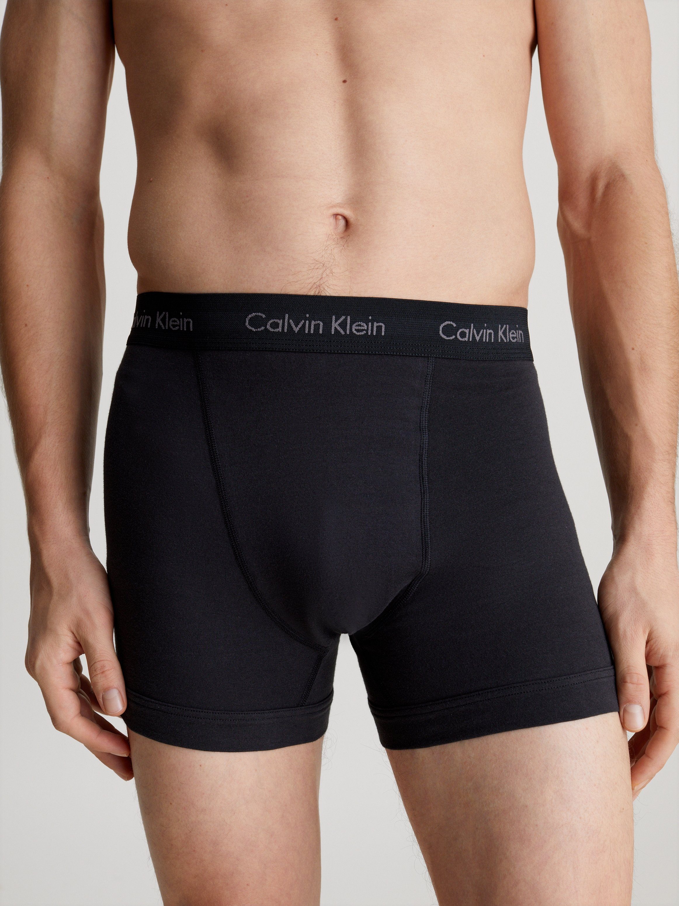 Calvin Klein Trunk 3PK met elastische logo-band (3 stuks)