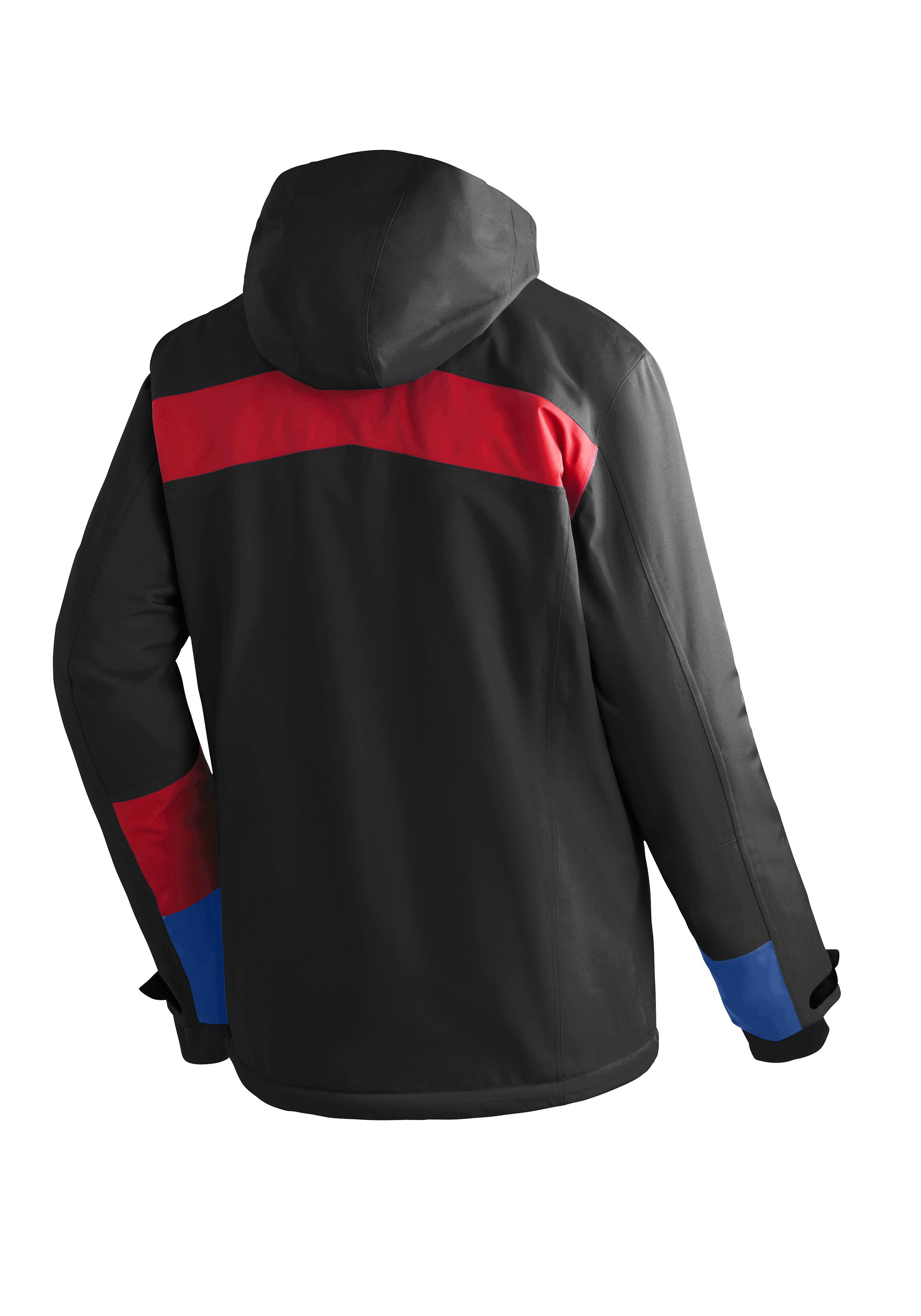Maier Sports Ski-jack KARLEITEN M 2.0 Heren winterjack, waterdicht, 3 ritszakken en capuchon, regular fit
