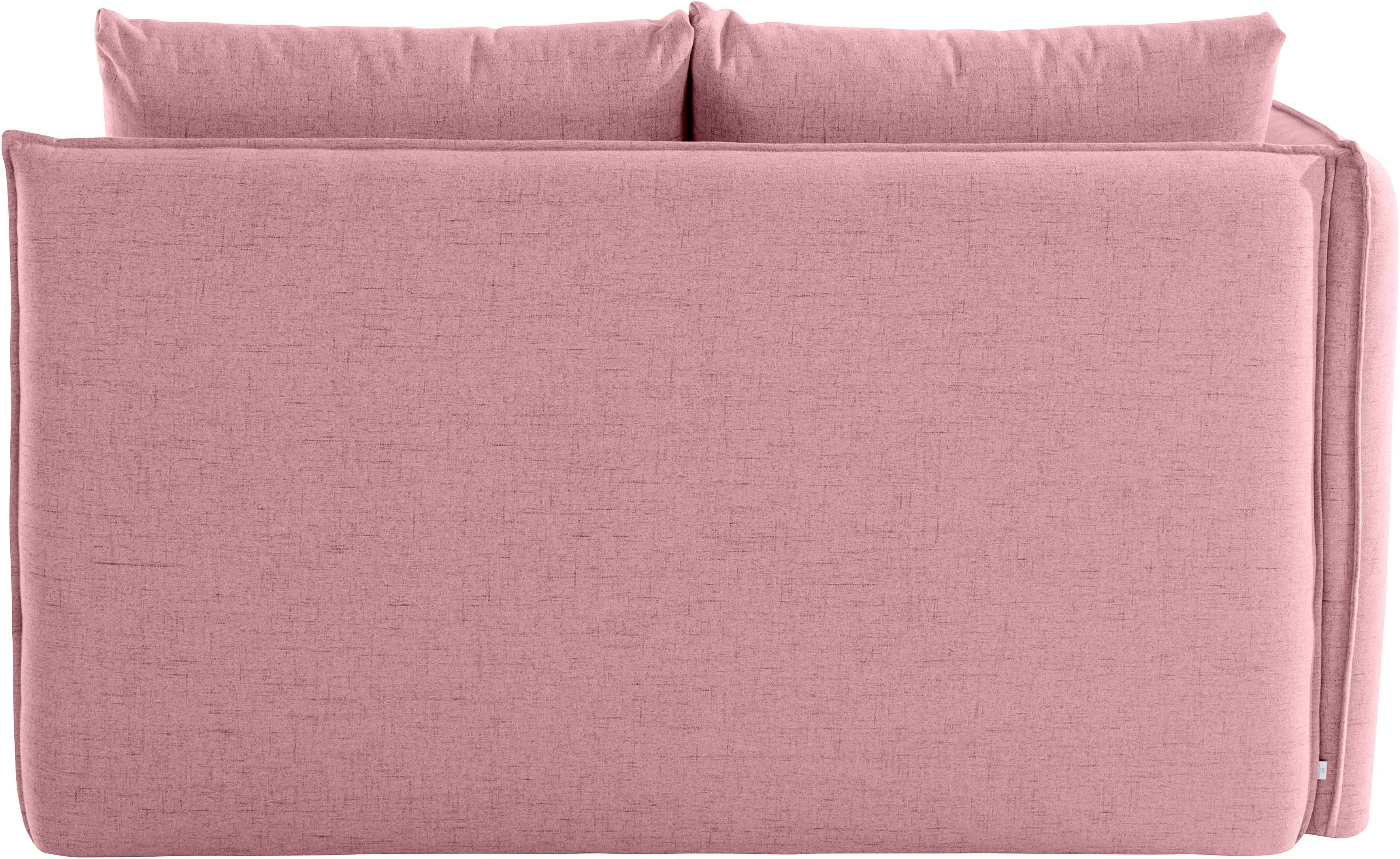 andas Ottomane Nöre korte lounge-module - zelf samenstellen, breedte 138 cm, diepte 128 cm