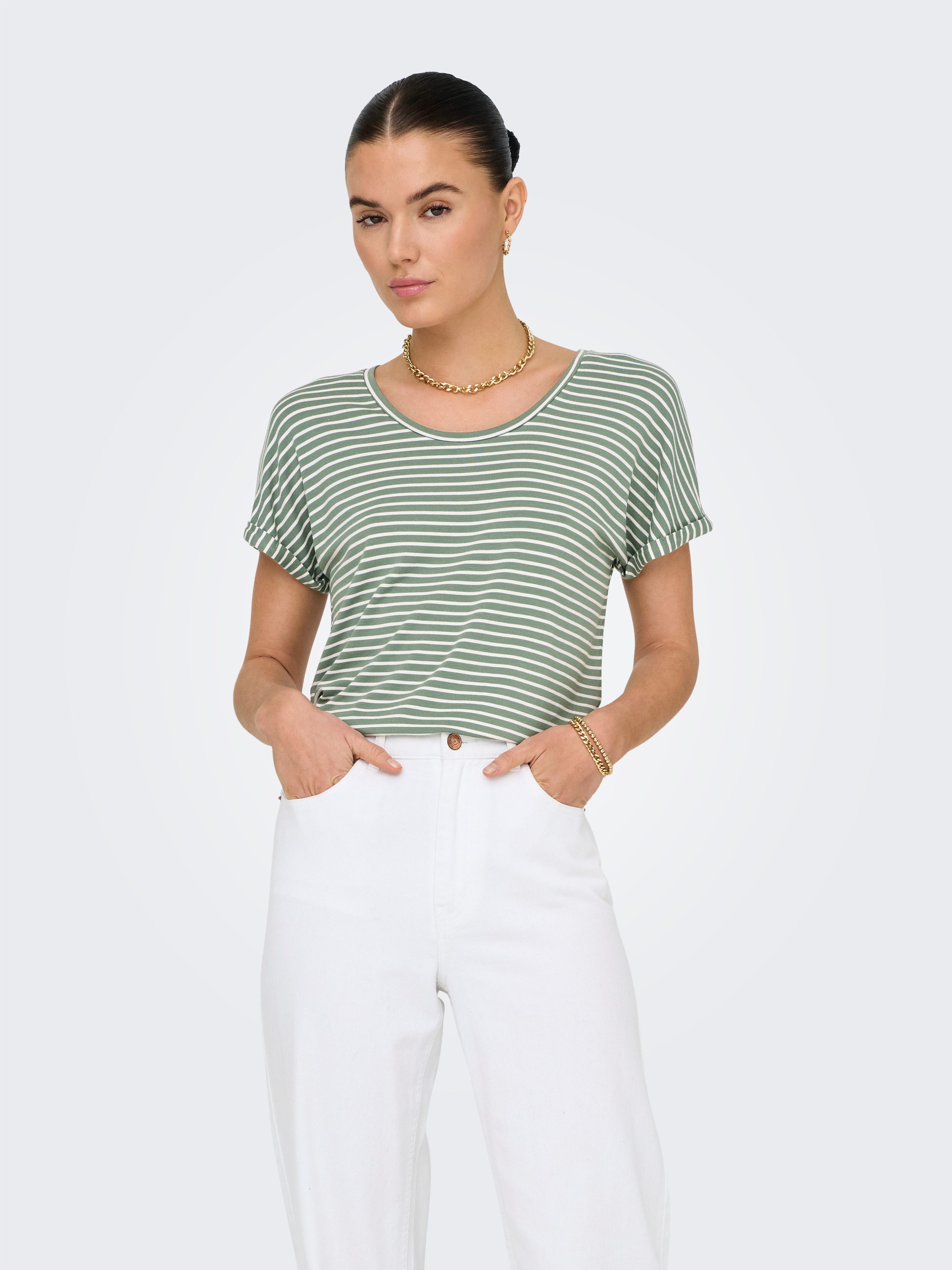JDY Shirt met korte mouwen JDYSISSY S/S O-NECK TOP JRS
