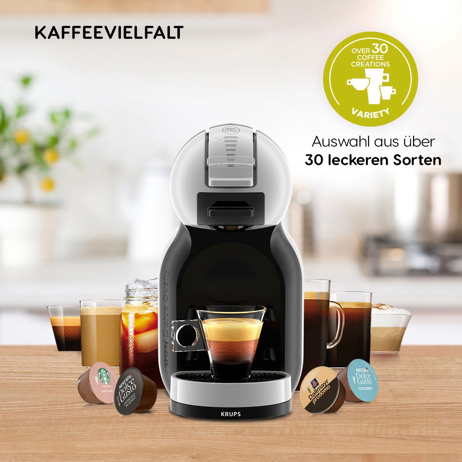 Nescafé Dolce Gusto Koffiecapsulemachine KP123B Mini Me, Nescafé Dolce Gusto Latte Macchiato