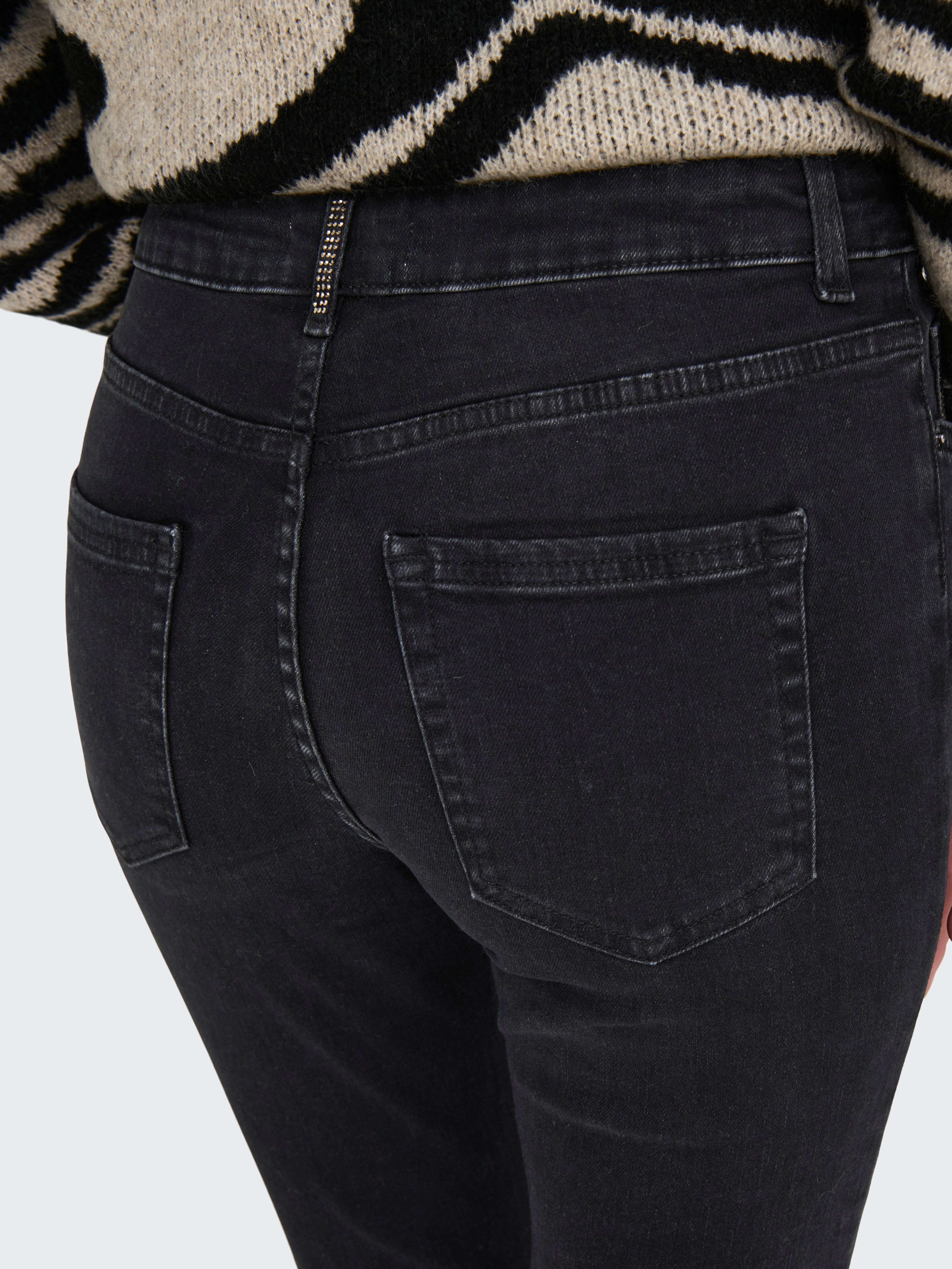 Only Skinny fit jeans ONLBLUSH RHINESTONE MID SK RW DNM