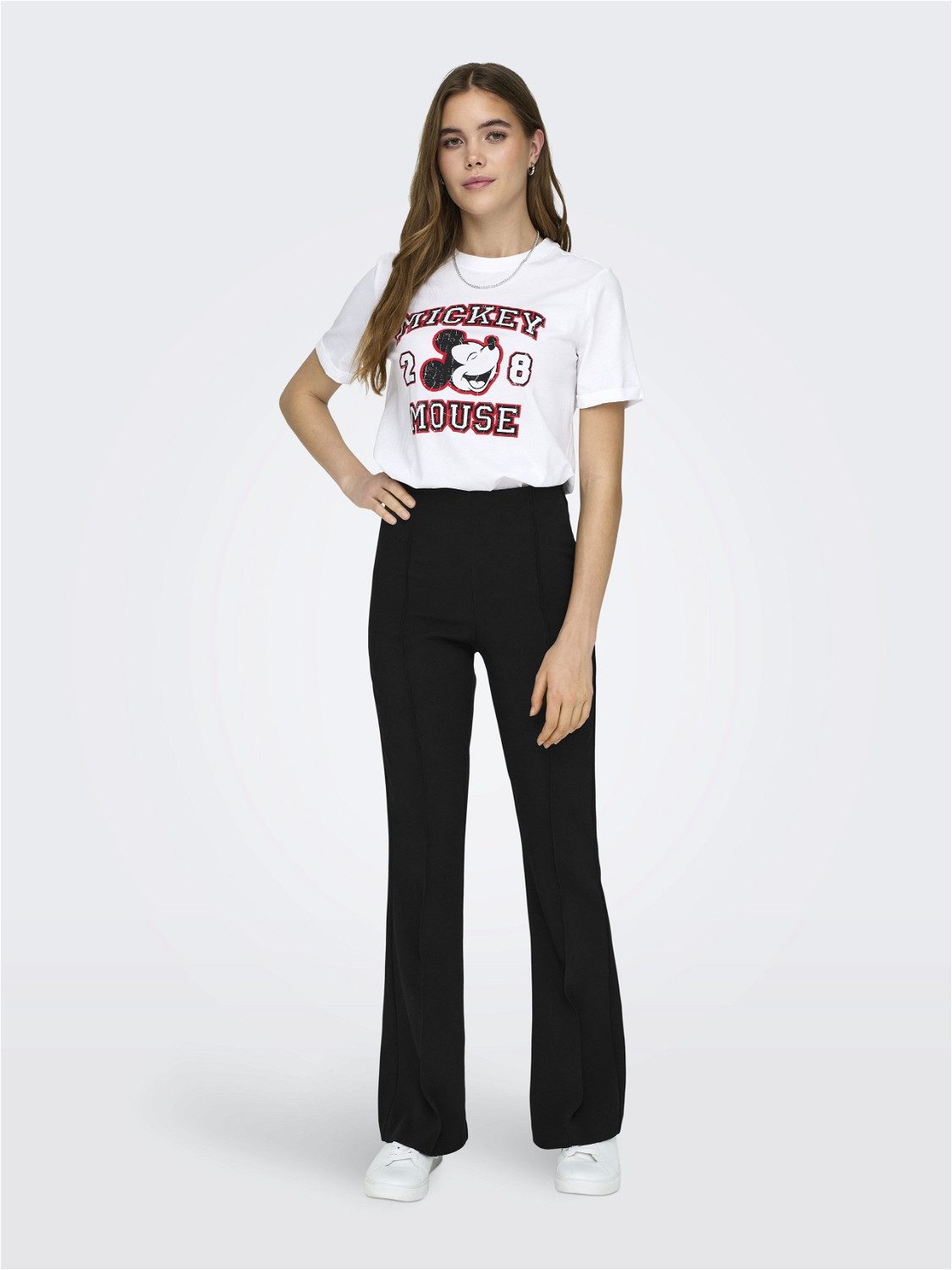 Only Jerseybroek ONLASTRID LIFE HW FLA PIN PANT CC TLR RP