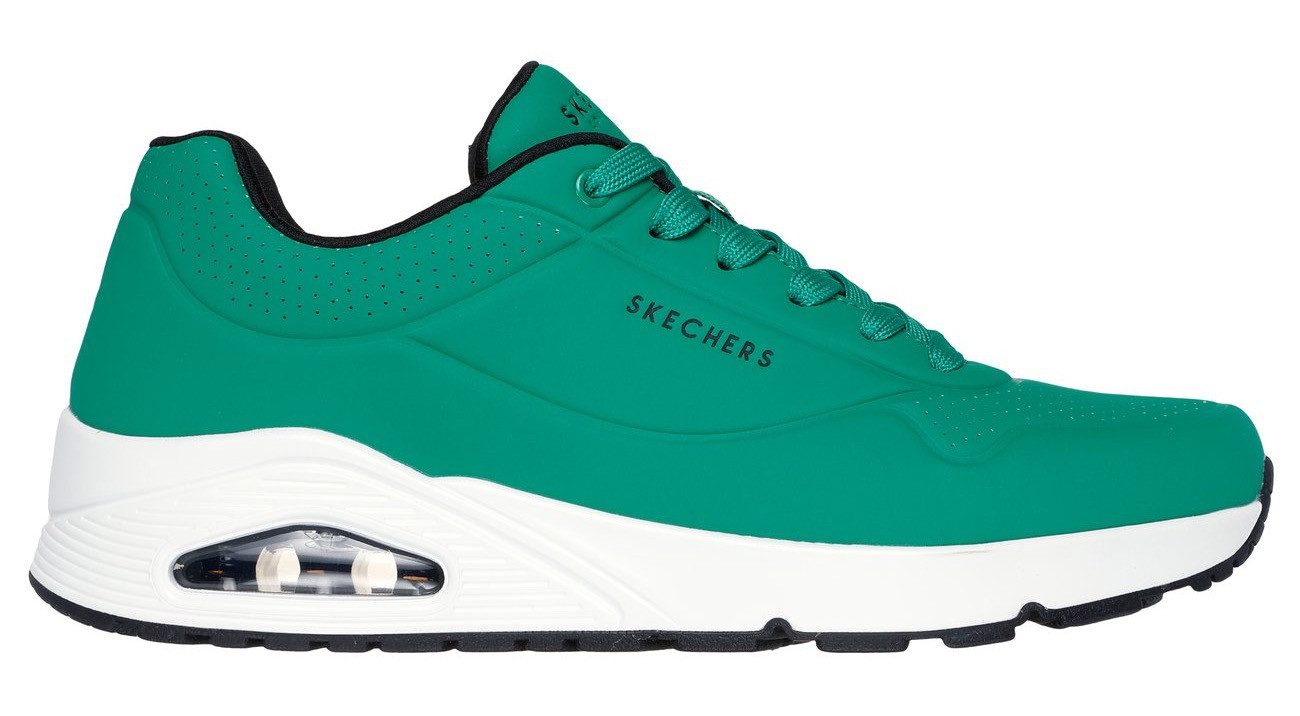 Skechers Sneakers Uno - Stand on Air Vrijetijdsschoen, lage schoen, veterschoen met air-cooled memory foam