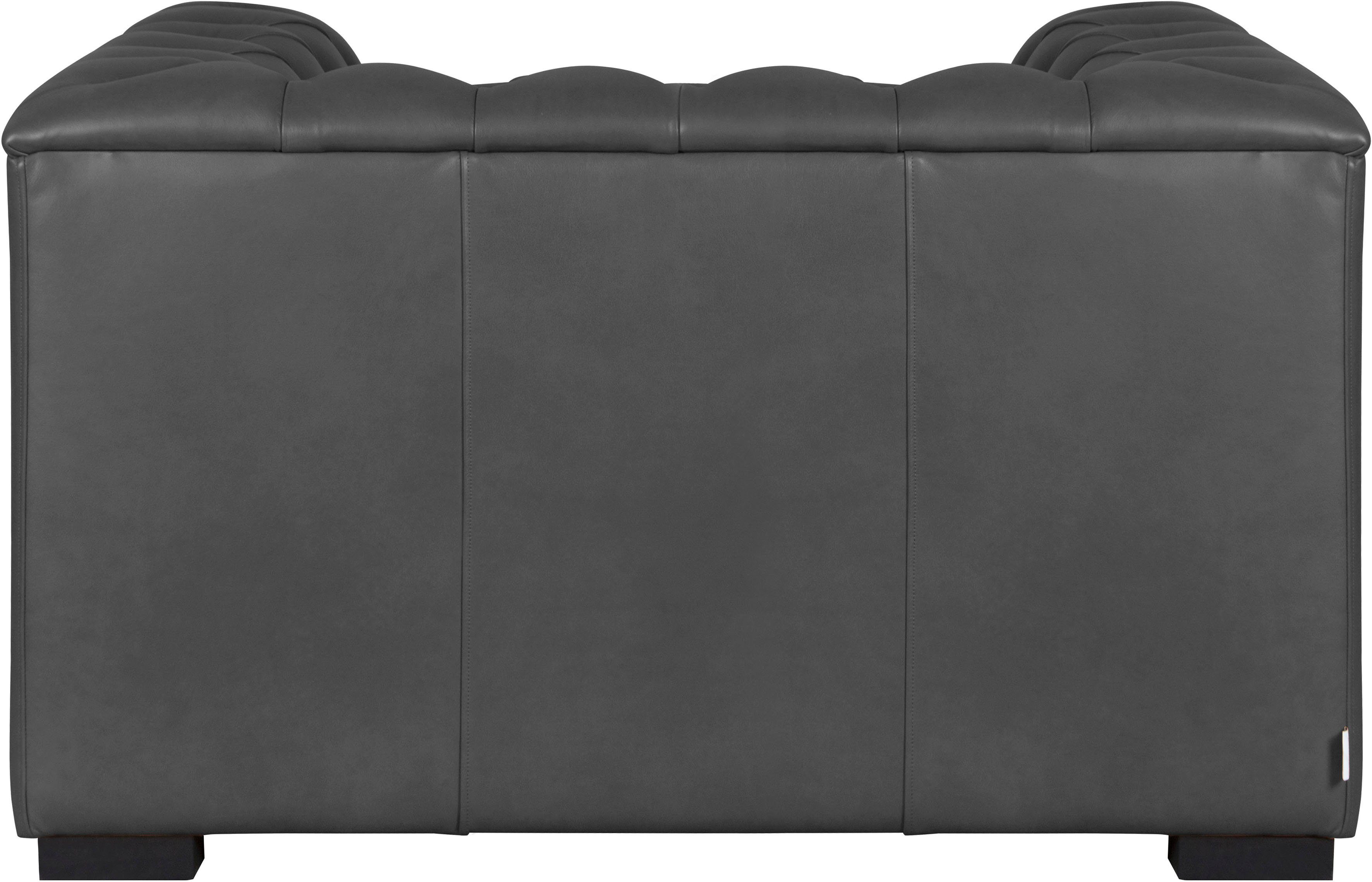 Guido Maria Kretschmer Home&Living Chesterfield-fauteuil Kalina stoel klassieke chesterfield knoopdetails, zeer hoogwaardige afwerking