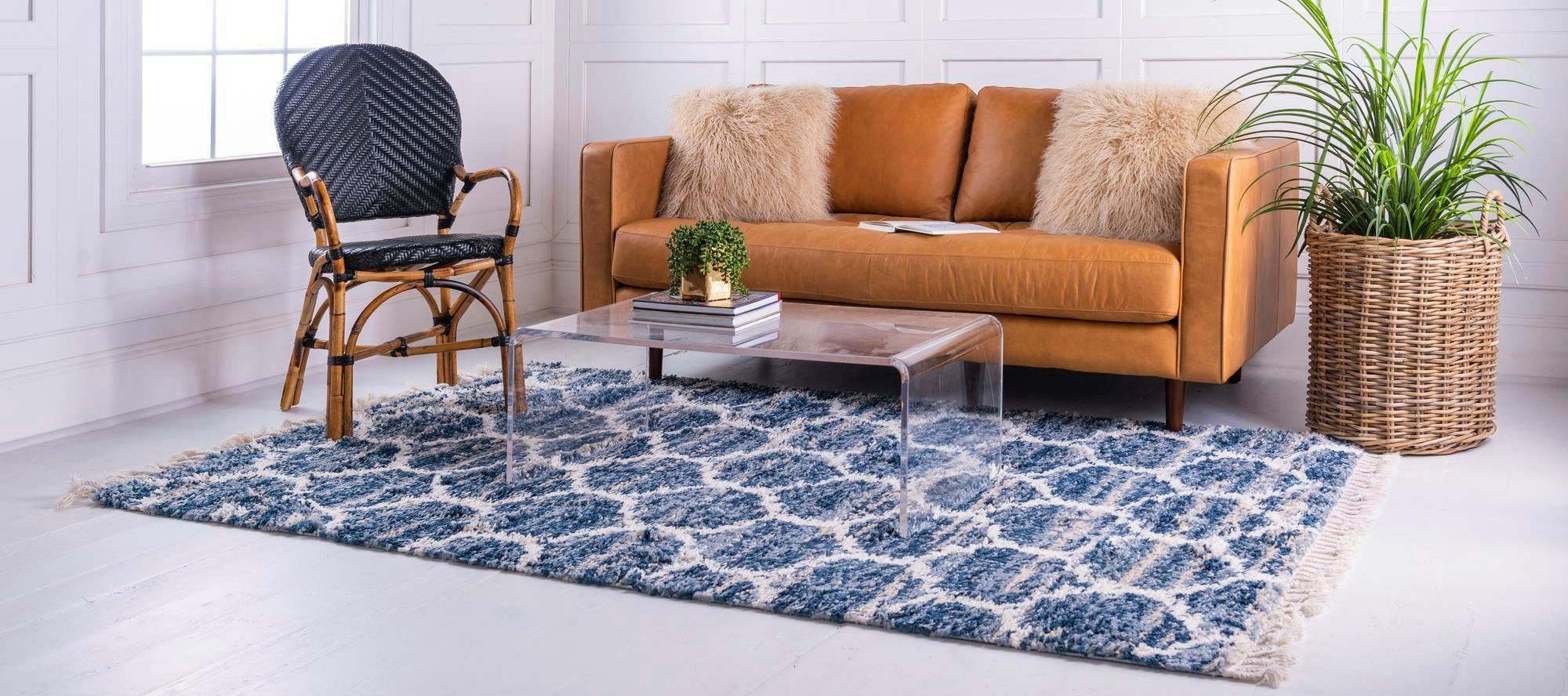 Myflair Möbel & Accessoires Hoogpolig vloerkleed Top shag voorraadopruiming geweven, gemêleerde look, zacht & behaaglijk, met franje