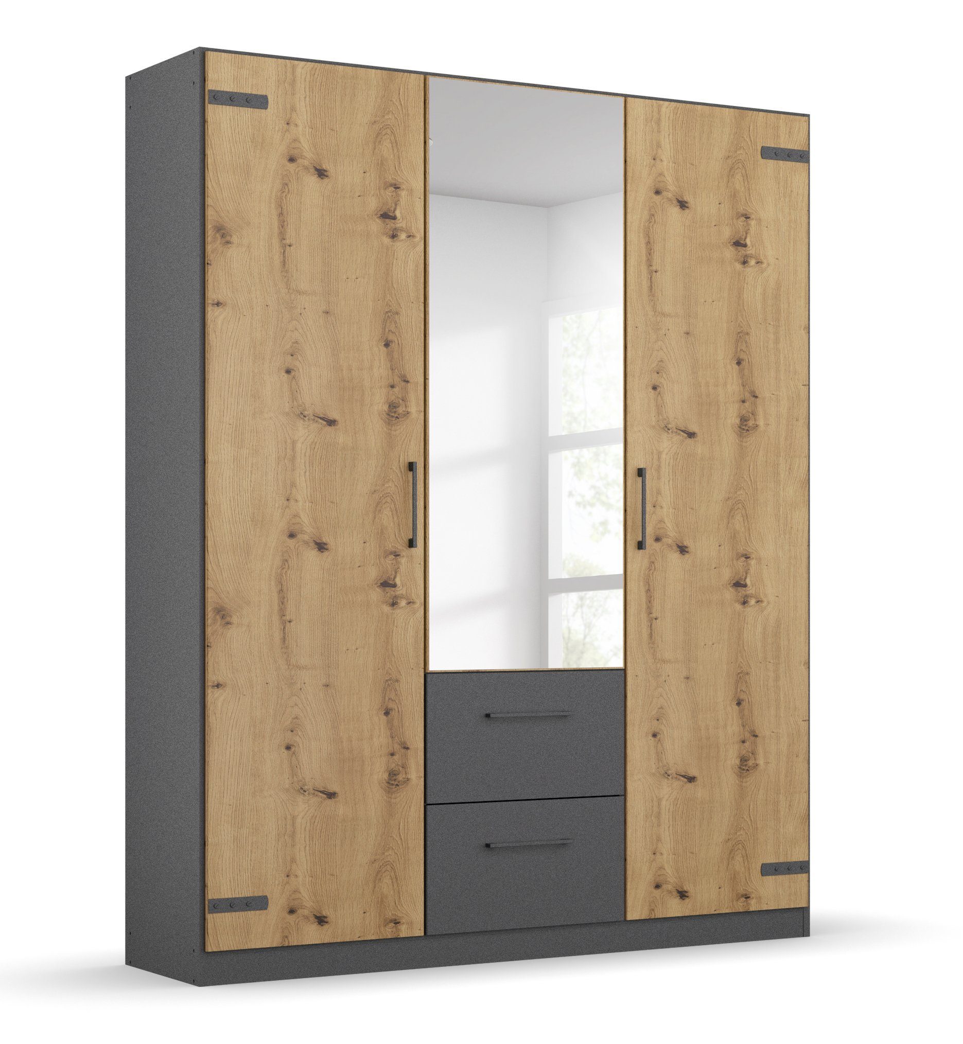 rauch Kastenset Holmes met applicaties "industrial style"