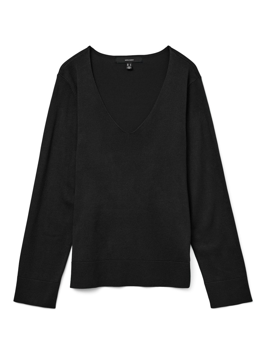 Vero Moda Gebreide trui VMSILJE LS V-NECK PULLOVER GA NOOS