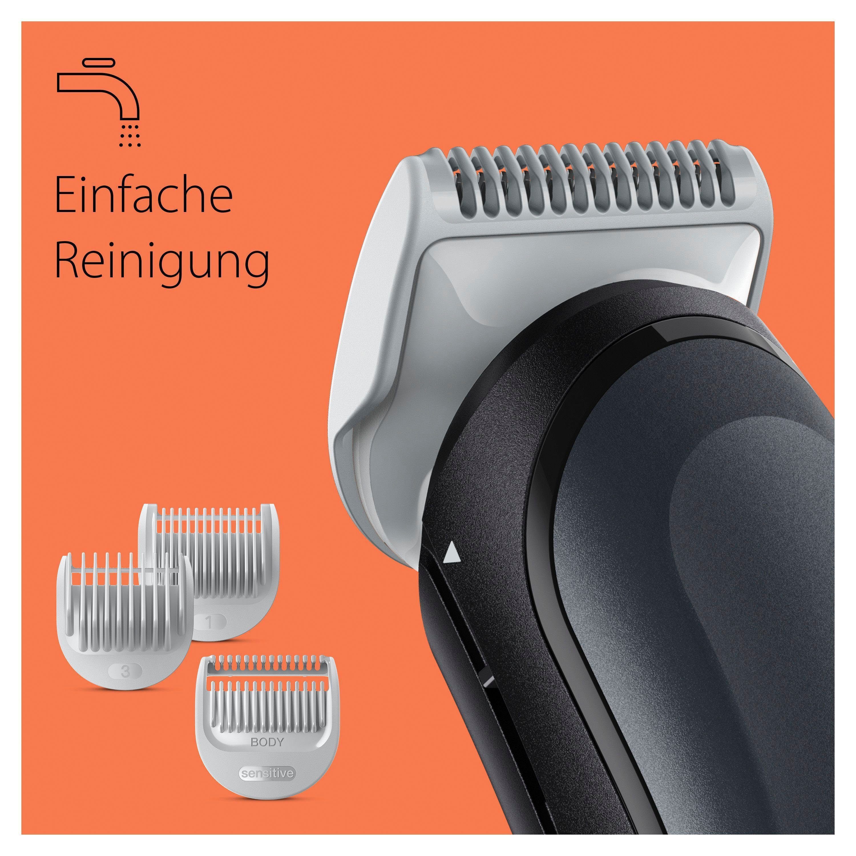 Braun Tondeuse Bodygroomer BG3340 SkinShield-technologie, nat afneembaar