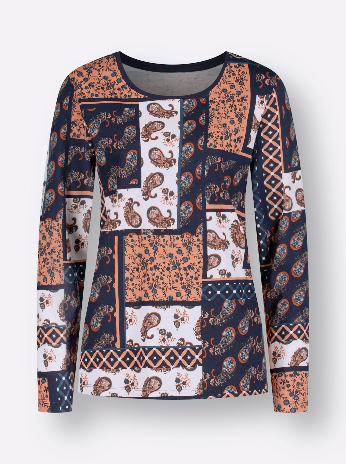 Classic Basics Shirt met lange mouwen (1-delig)