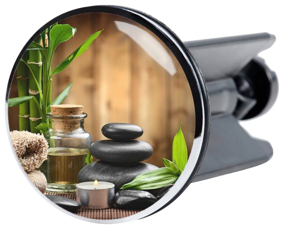 Sanilo Set badkameraccessoires Spa bestaand uit toiletzitting, badmat en wastafelplug (complete set, 3-delig)