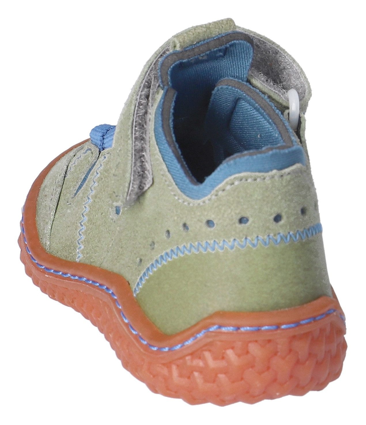 PEPINO by RICOSTA Barefootschoenen JERRY DAME: Midden , barefoot schoen met elastische band en klittenband, maat sjabloon te downloaden
