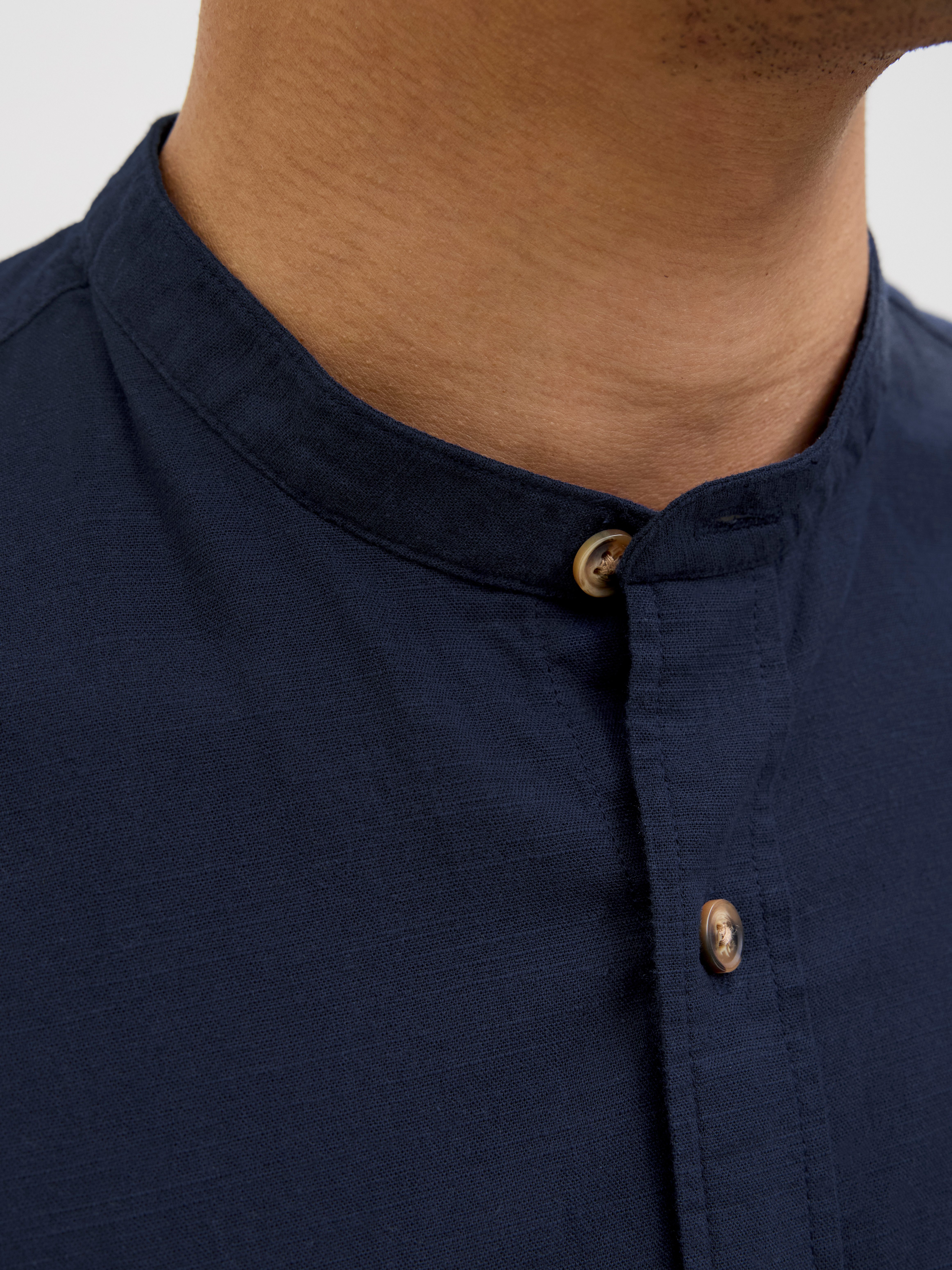 Jack & Jones Overhemd met lange mouwen JJESUMMER BAND SHIRT LS SN