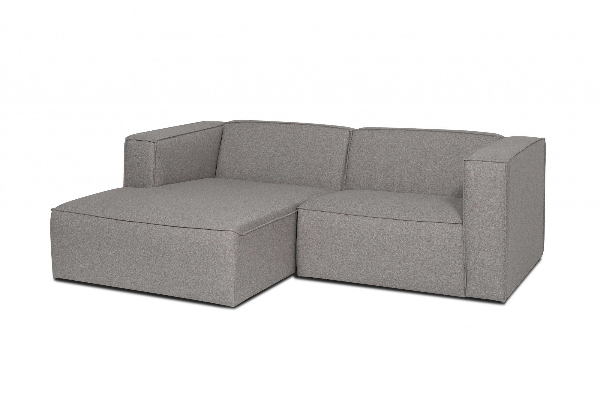 andas Hoekbank Dalby, L-model, extra diepe zitting, met biesnaad, aangenaam zitcomfort