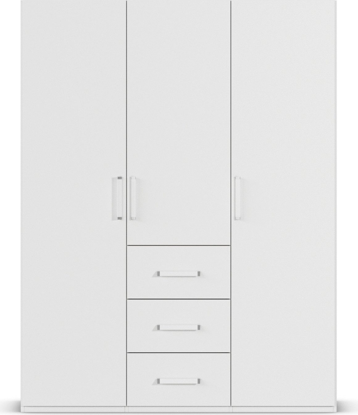 rauch Draaideurkast Kledingkast Kast Garderobe Slaapkamerkast EVELYN in elegante stijl met lades 3 breedtes en 2 hoogtes made in germany