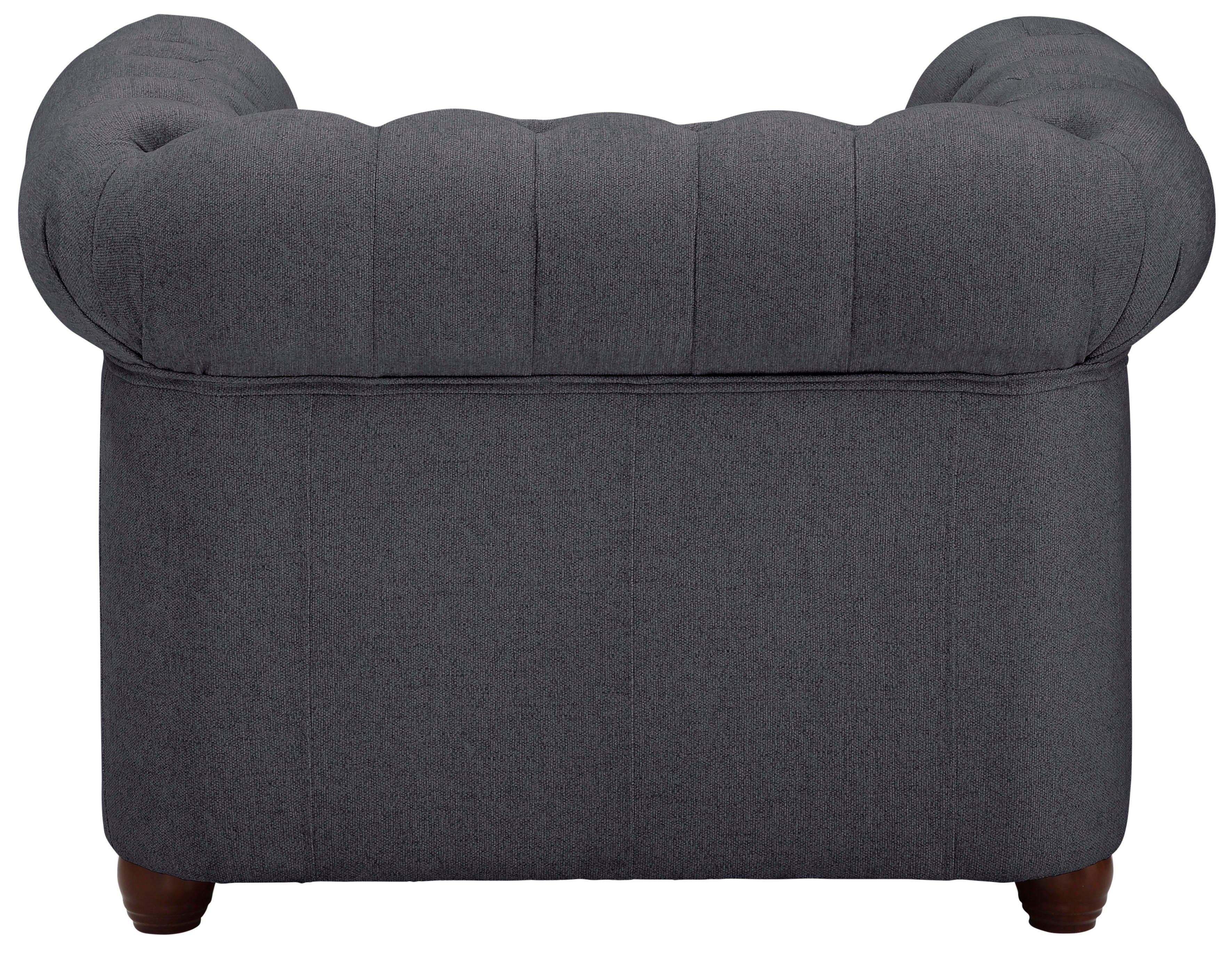 Home affaire Chesterfield-fauteuil New Castle fauteuil hoogwaardige capitonnage, bxdxh: 104x86x72 cm