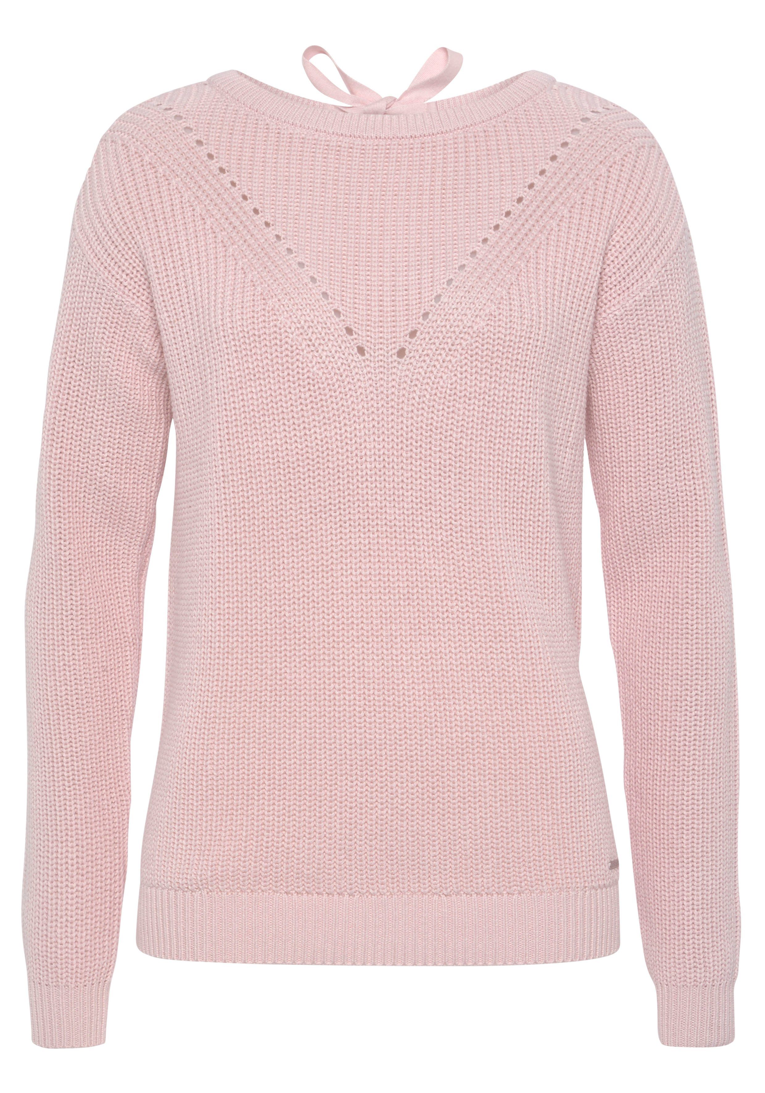 Laura Scott Gebreide trui met strikdetail