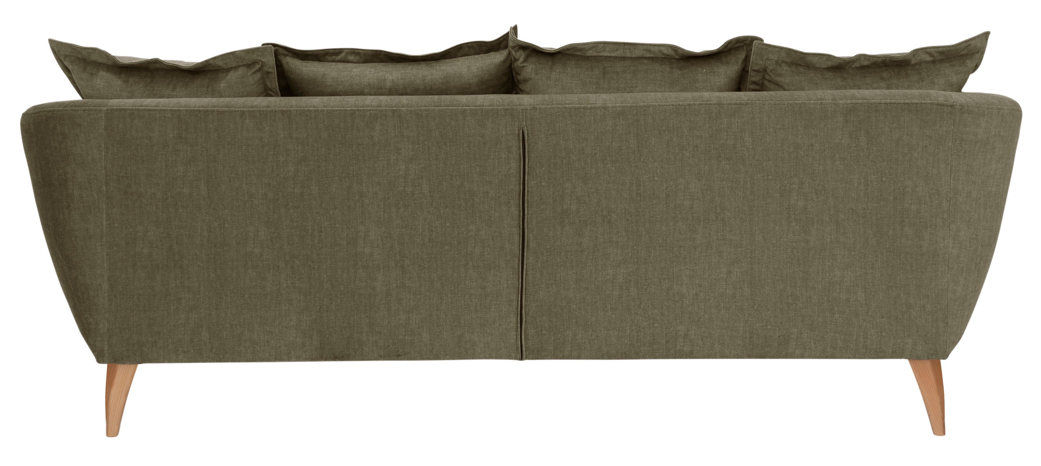 Home affaire 3-zitsbank Baggio modern en romantisch design, comfortabel
