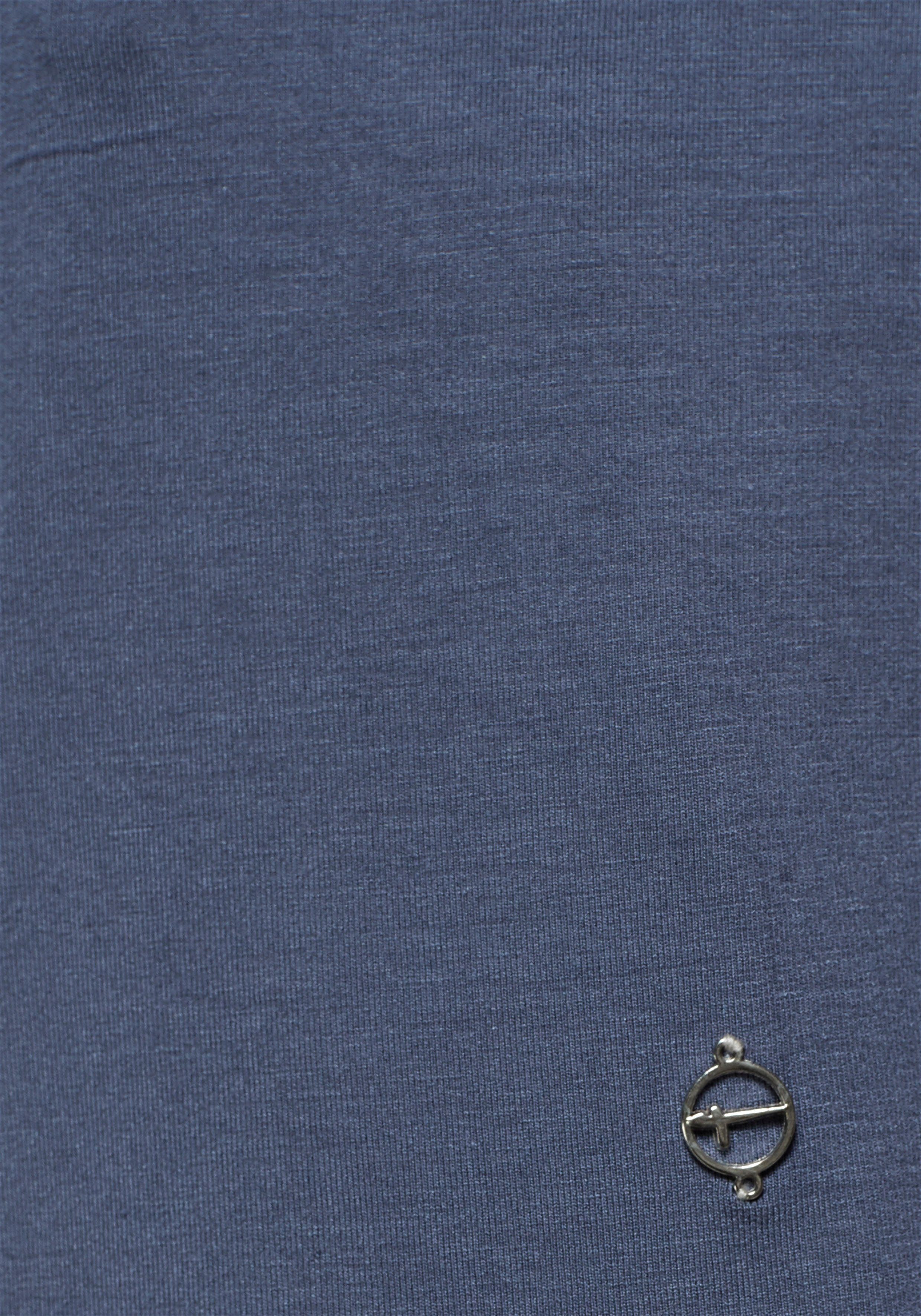 Tamaris T-shirt Korte mouwen, regular fit, effen, met ronde hals