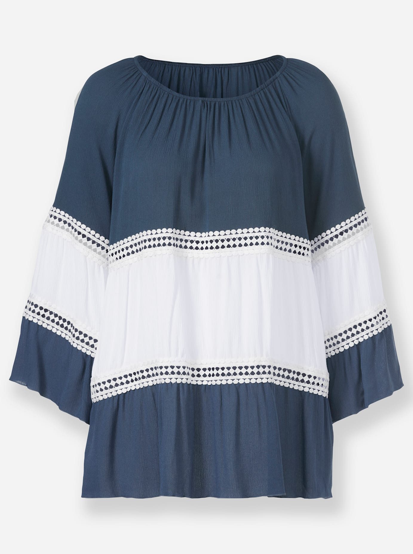 Classic Inspirationen Gekreukte blouse