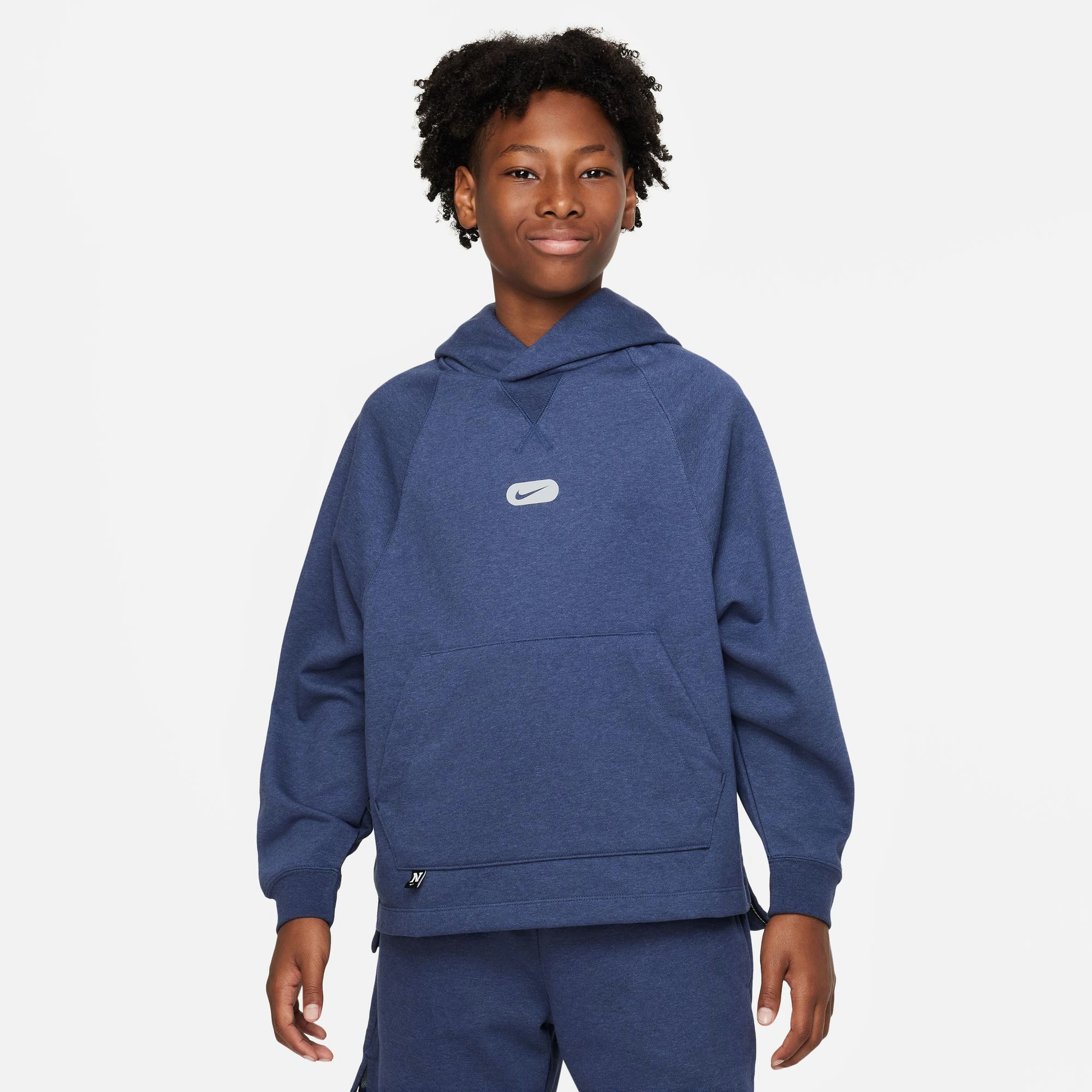 Nike Hoodie Dri-FIT Athletics Big Kids' (Boys') Fleece Training Hoodie