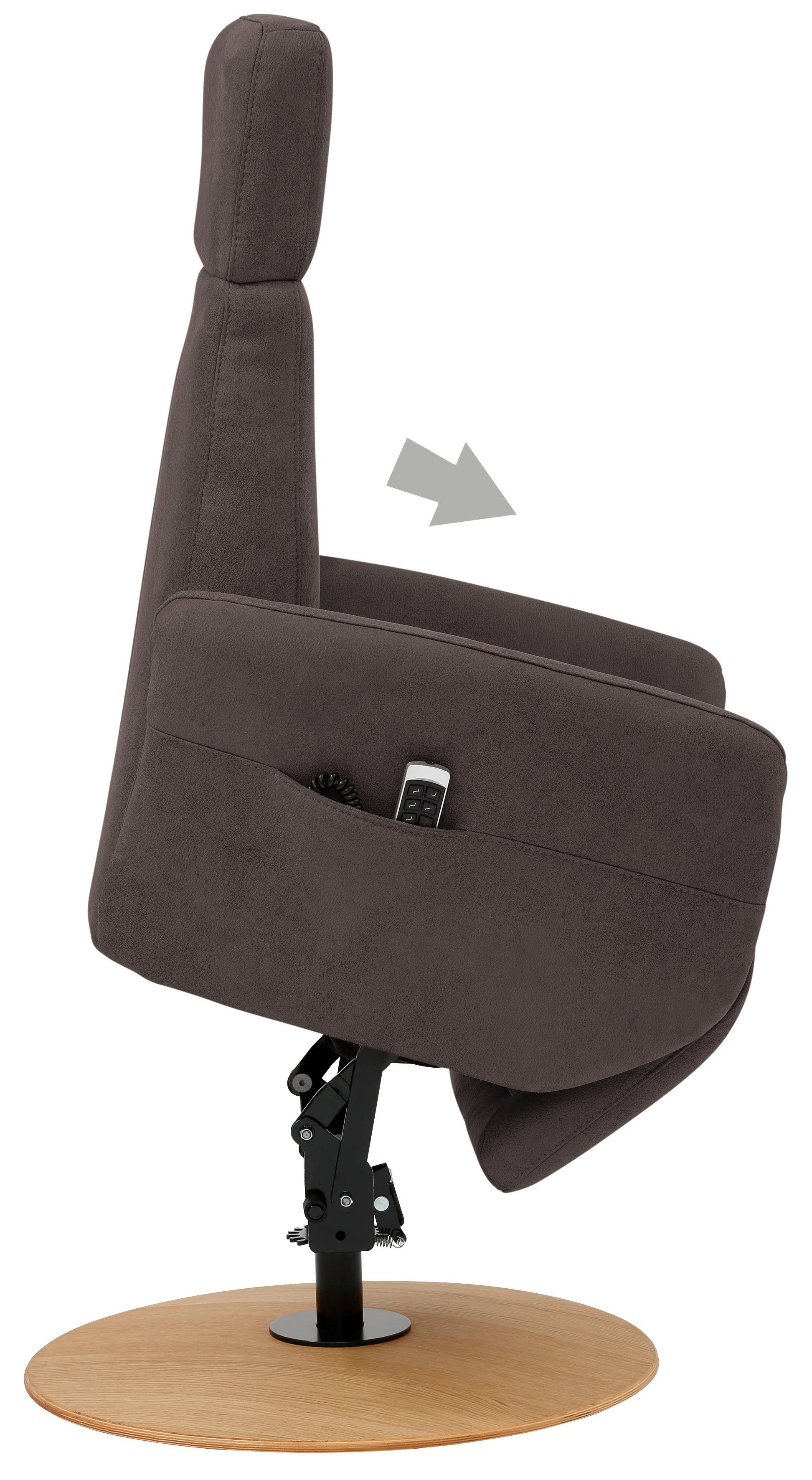 sit&more Relaxfauteuil Cobra naar keuze met 2 motoren, 2 motoren en accu of met 2 motoren