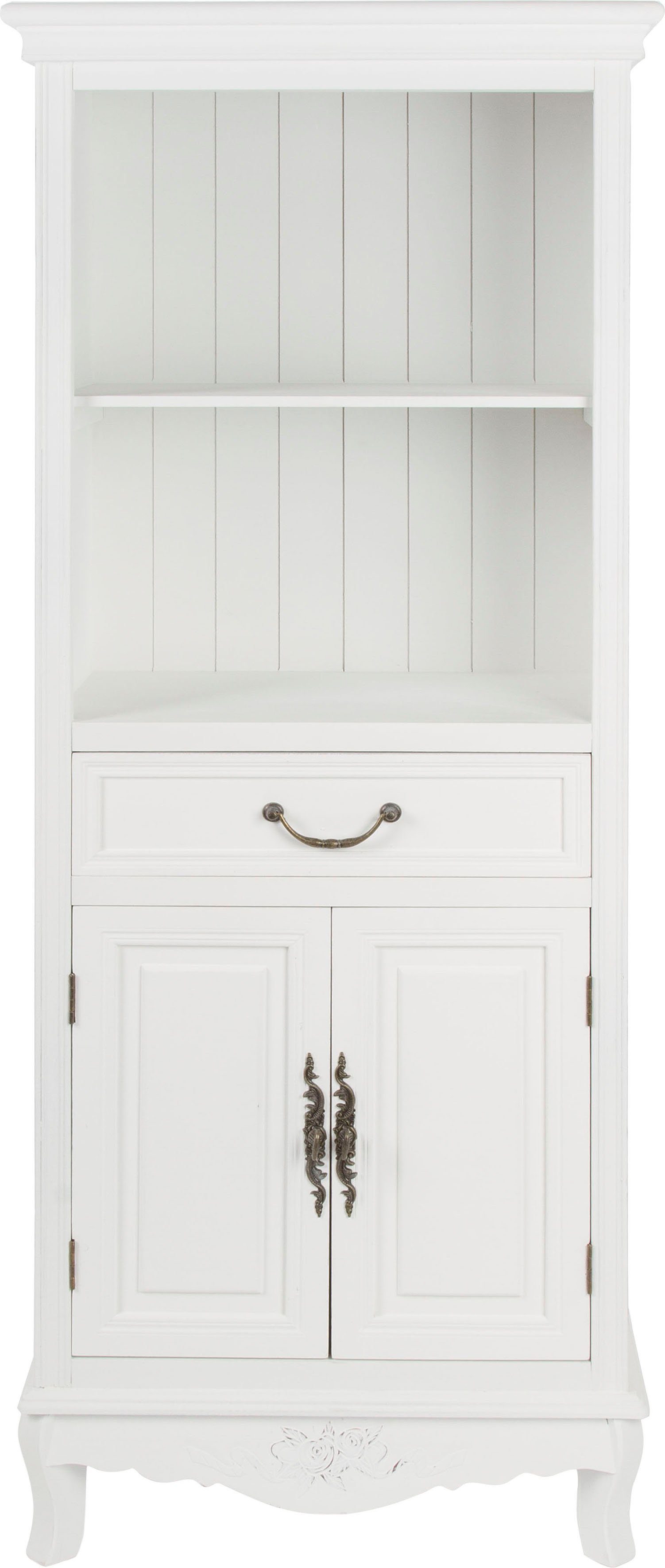 my Flair Kast Elegance Kast, met roosmotieven in landhuisstijl, gebogen modellen