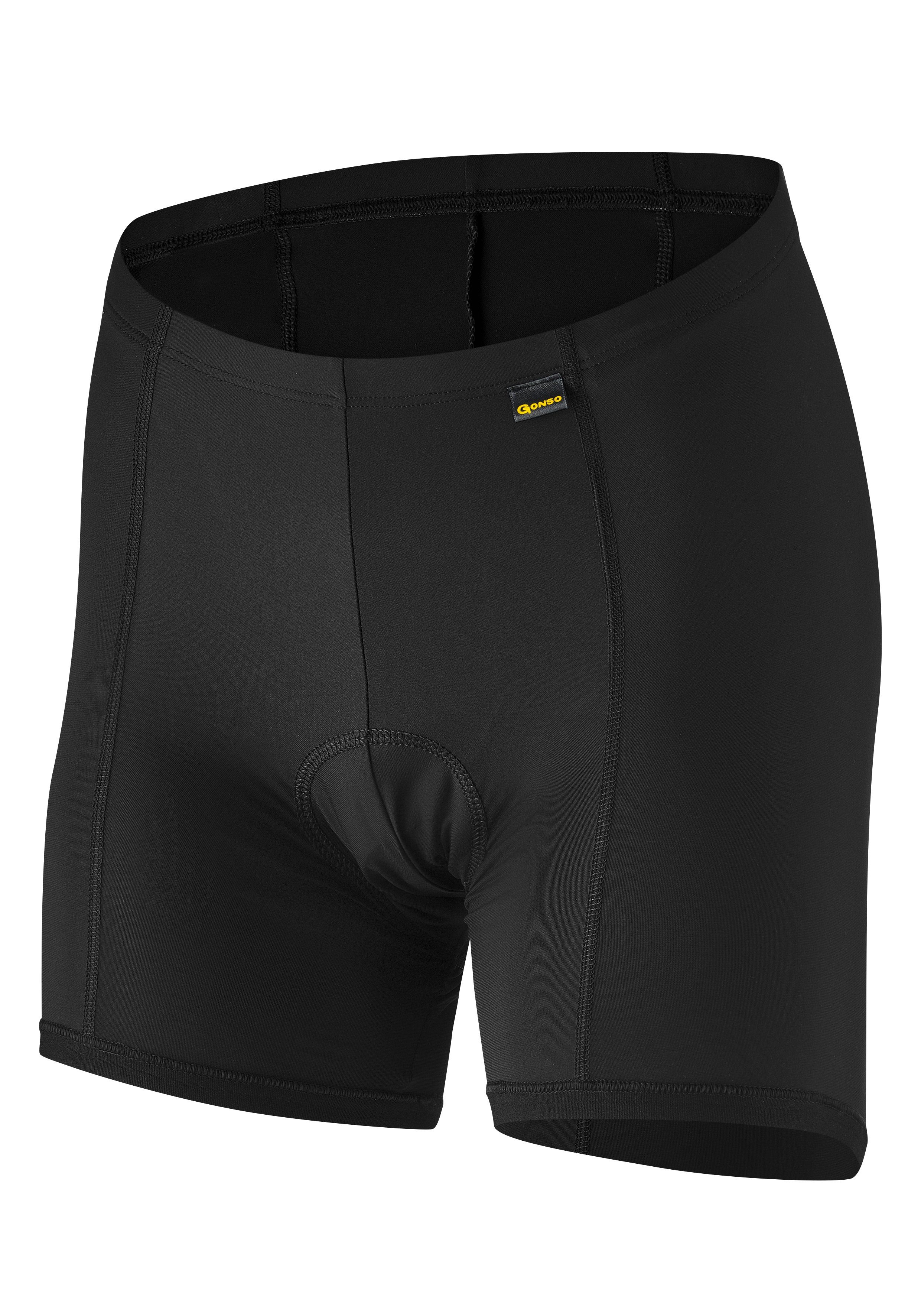 Gonso Fietsbroek Sitivo U W Dames fiets onderbroek, ademende fietsbroek met zitkussen, Tight fit