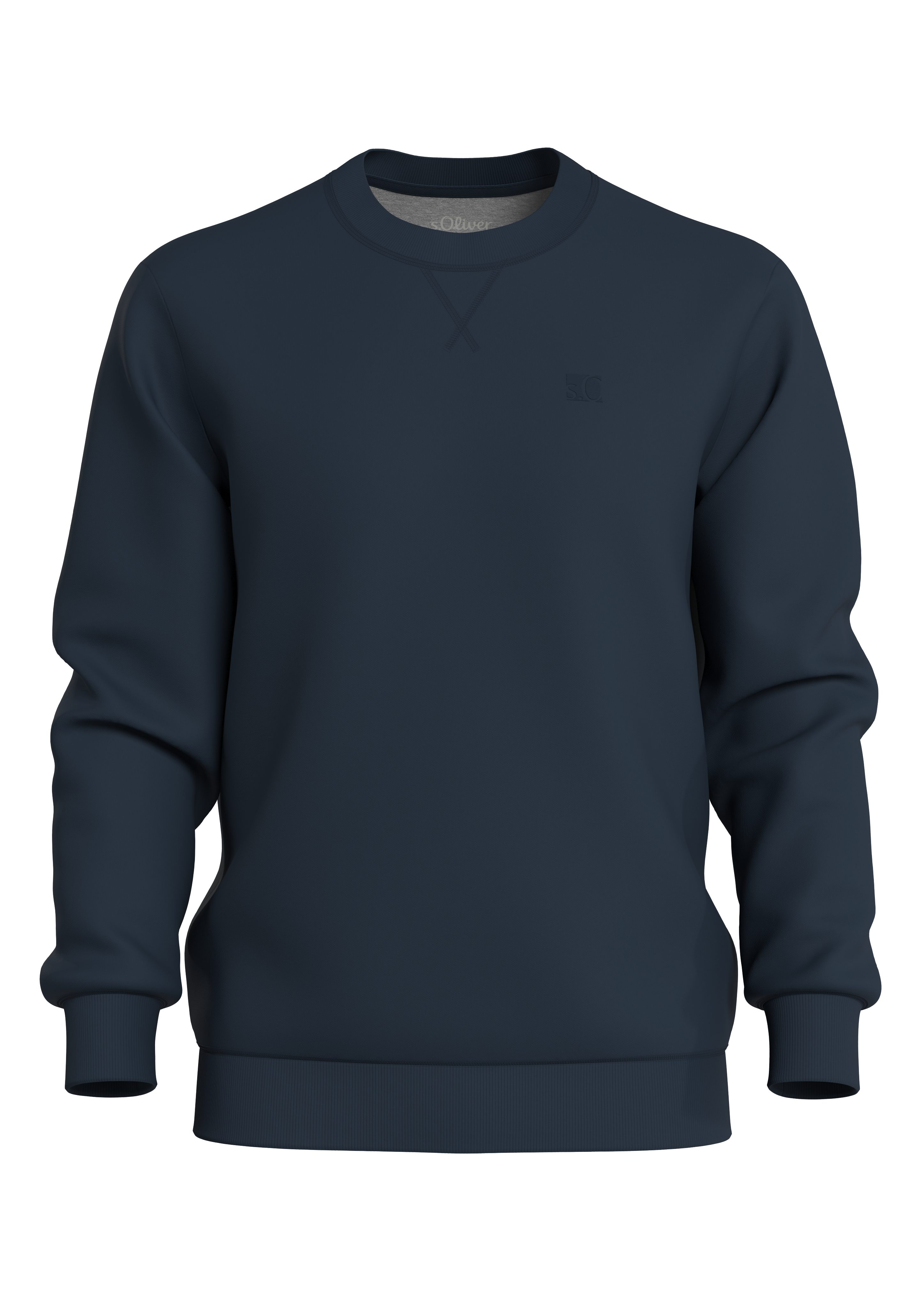 s.Oliver Sweatshirt met geborduurd logo