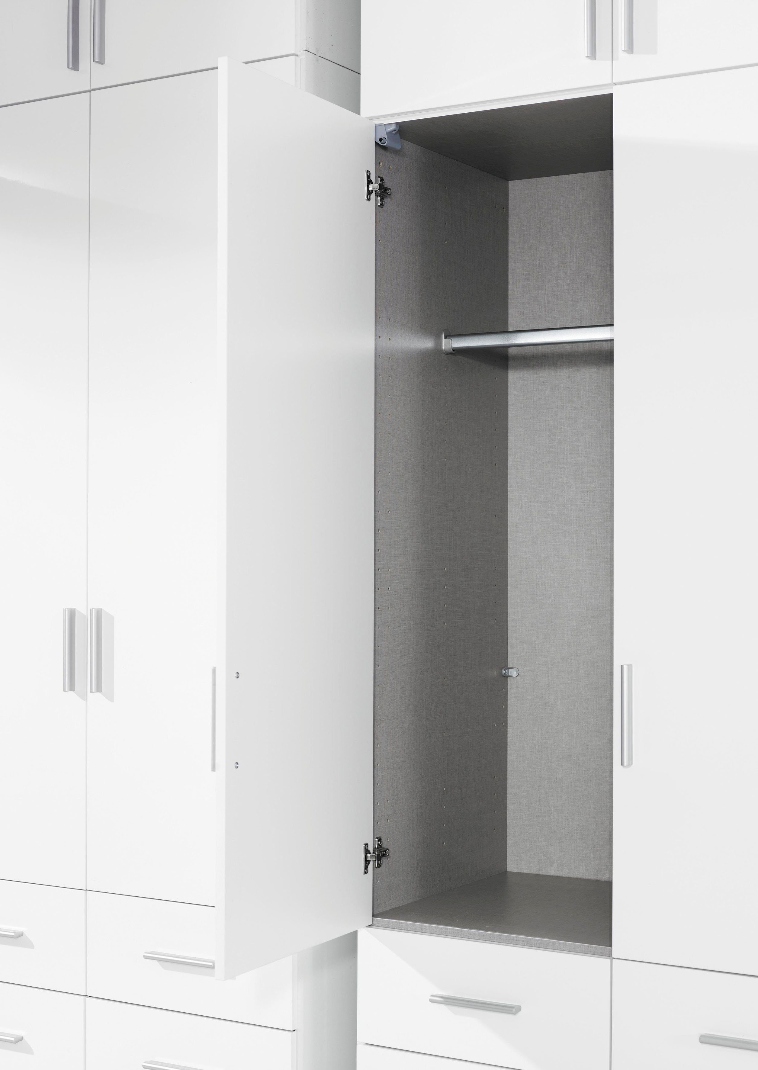 rauch Draaideurkast Kledingkast Kast Garderobe Slaapkamerkast CELLE in 4 breedtes en 2 hoogtes, optioneel met lades made in germany