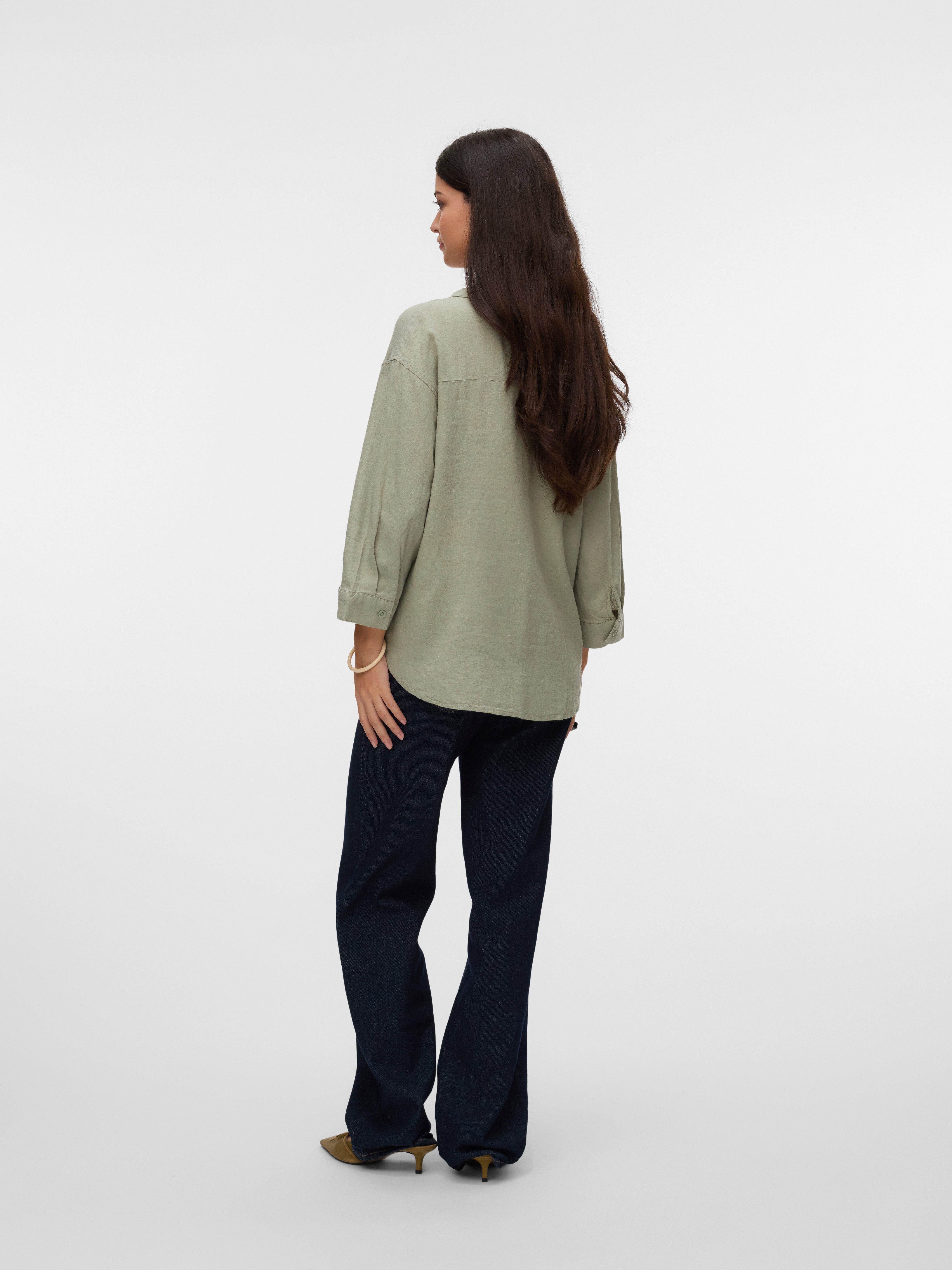 Vero Moda Shirtblouse VMLINN 3/4 TOP WVN GA NOOS