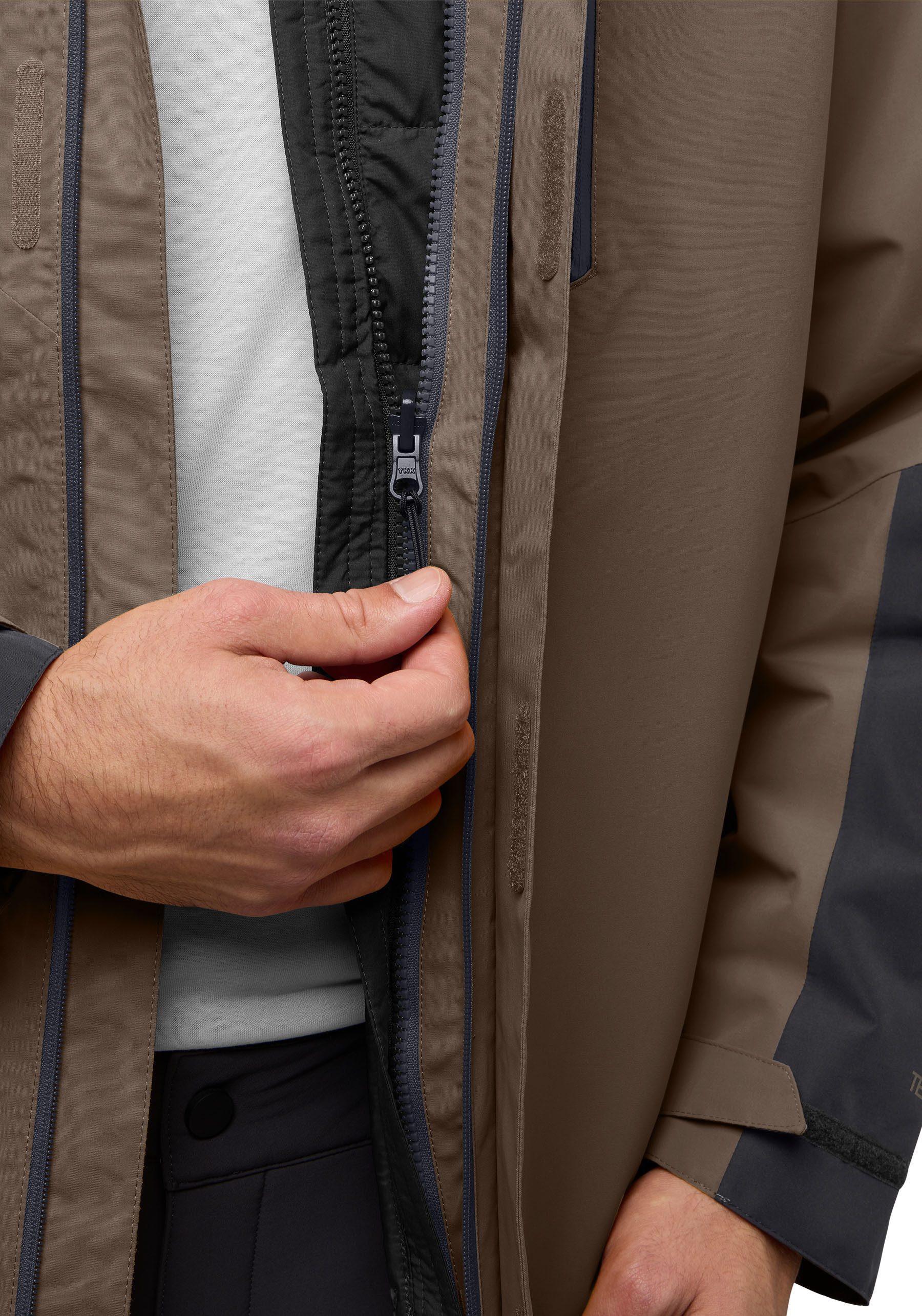 Jack Wolfskin Functioneel 3-in-1-jack Functiejack JASPER 3IN1