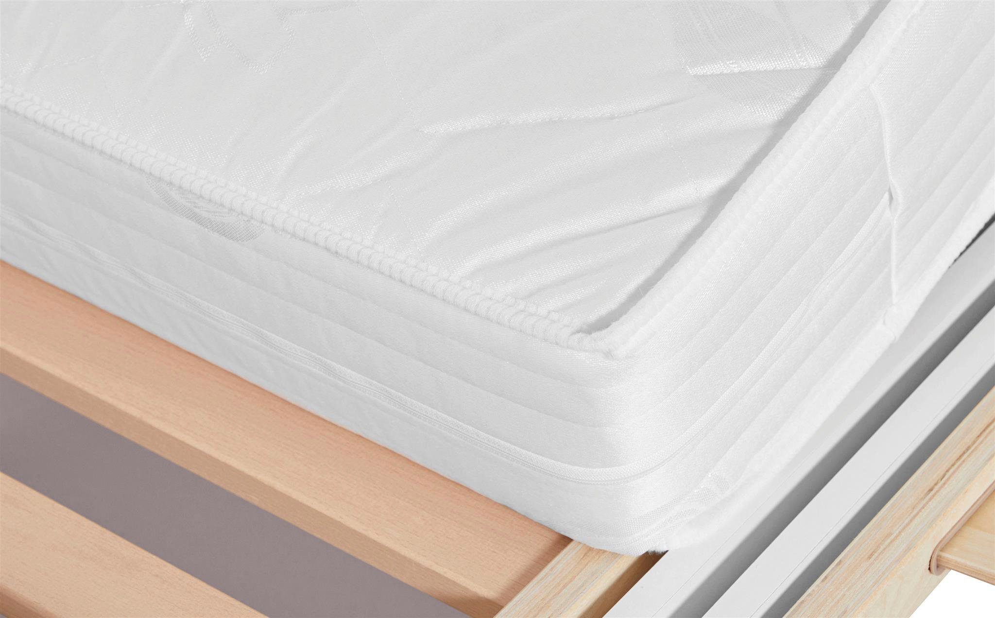 LeGer Home by Lena Gercke Gestoffeerd bed Isaline naar keuze zonder matras of met 3 matrassoorten, hoofdbordhoogte 107 cm